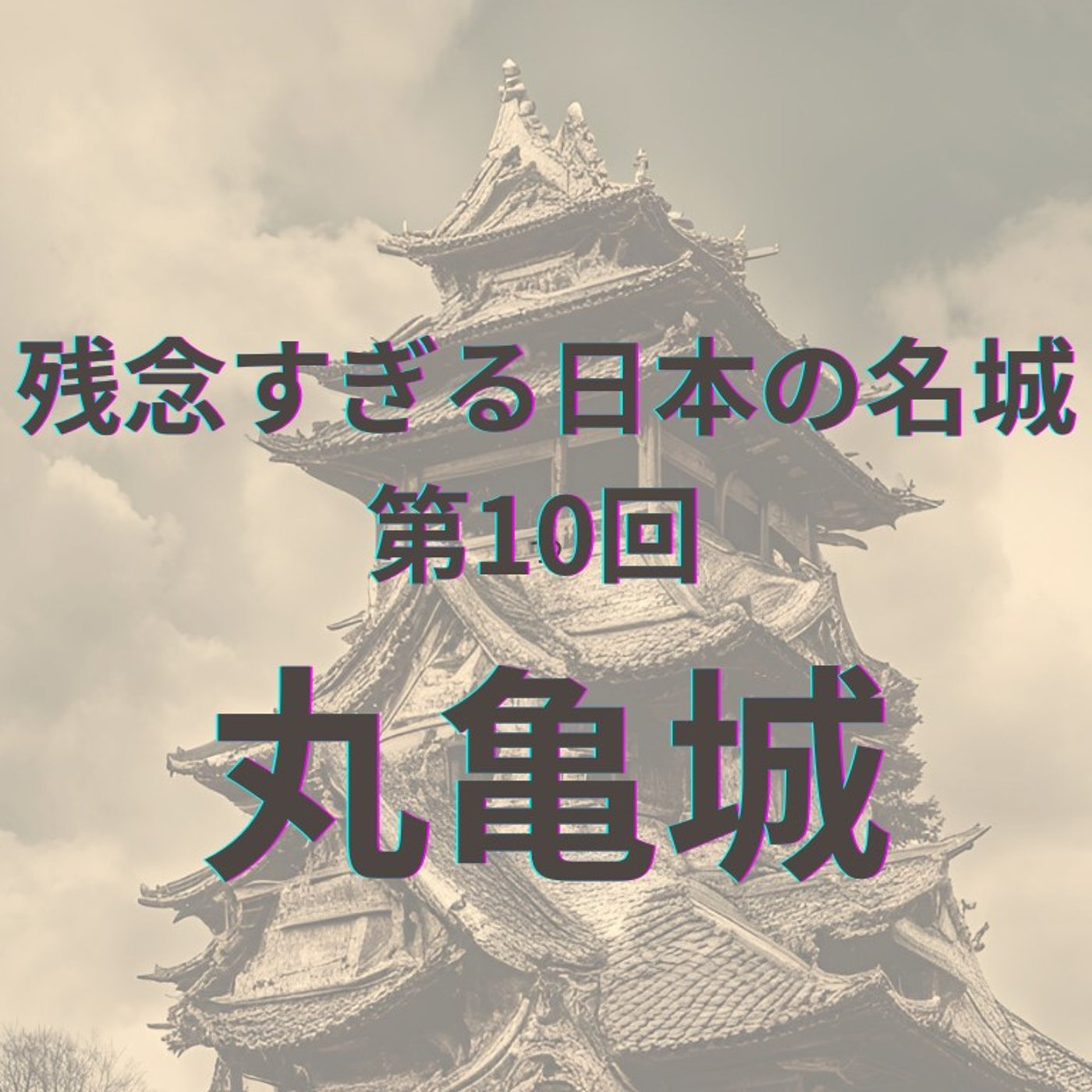 【丸亀城】高すぎる石垣と、小さすぎる天守のギャップがキュート episode artwork