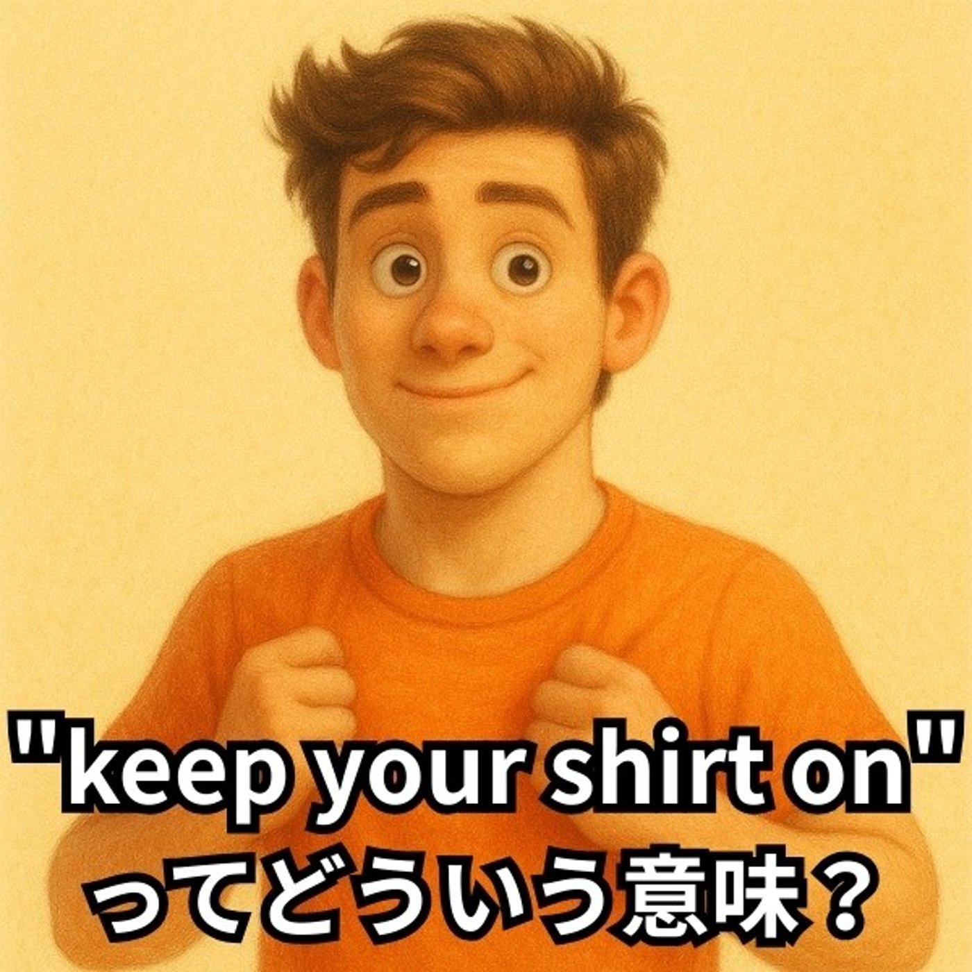 落ち着いて！って英語でどう表現する？【イディオム解説】