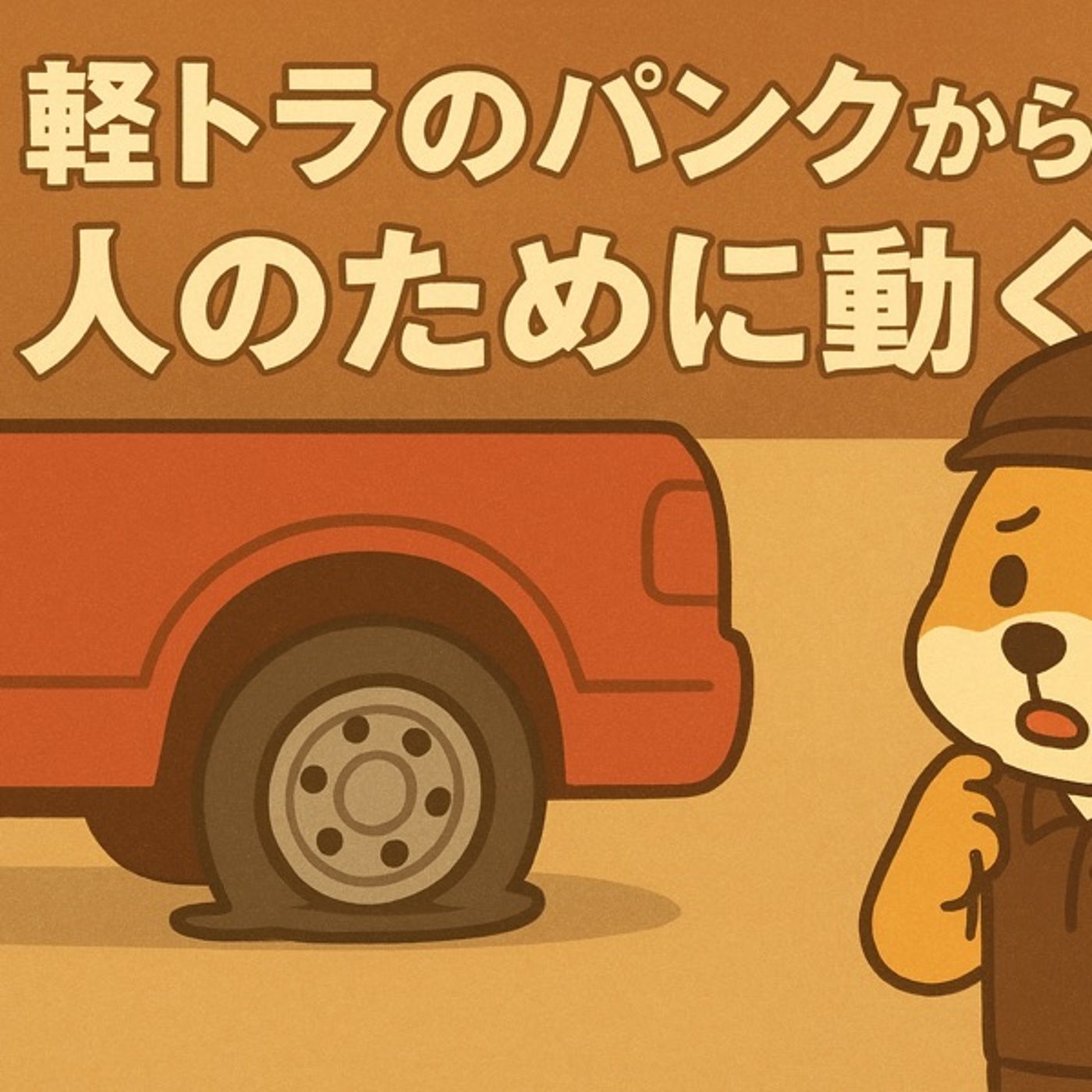 軽トラのパンクから学んだ“人のために動く”こと episode artwork