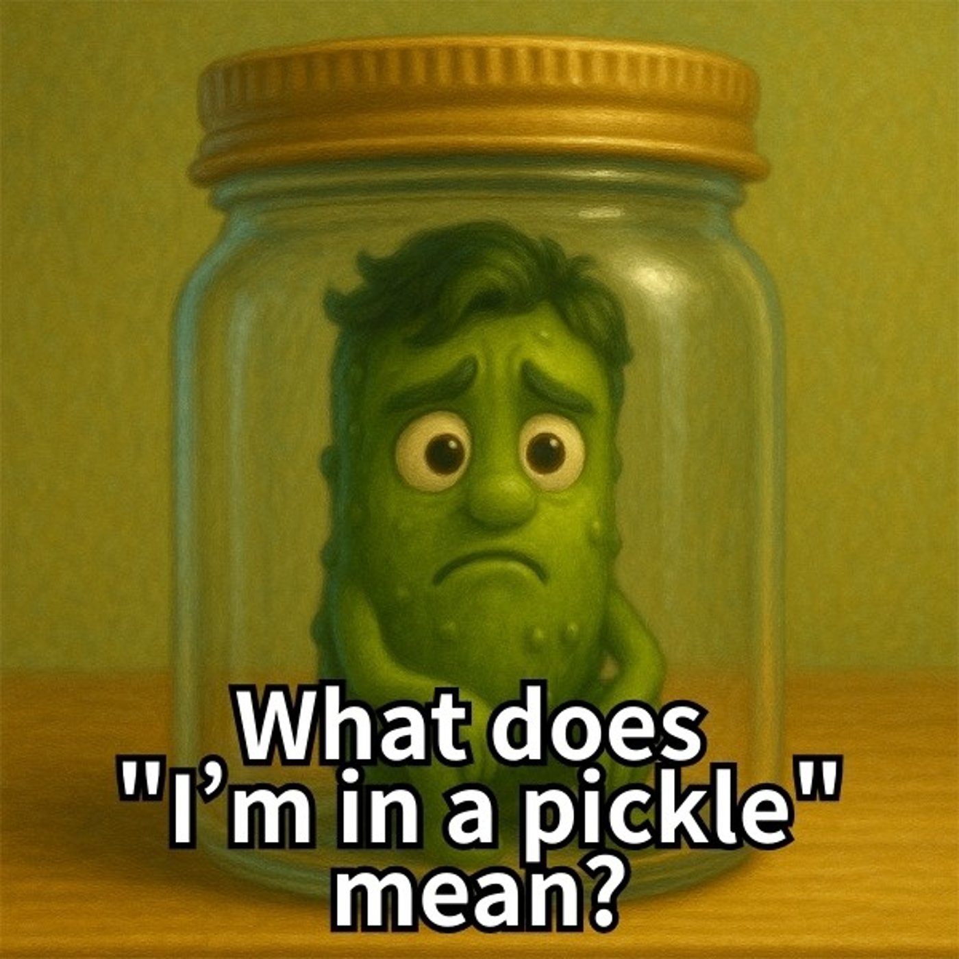 I’m in a Pickle – Trouble Idiom
