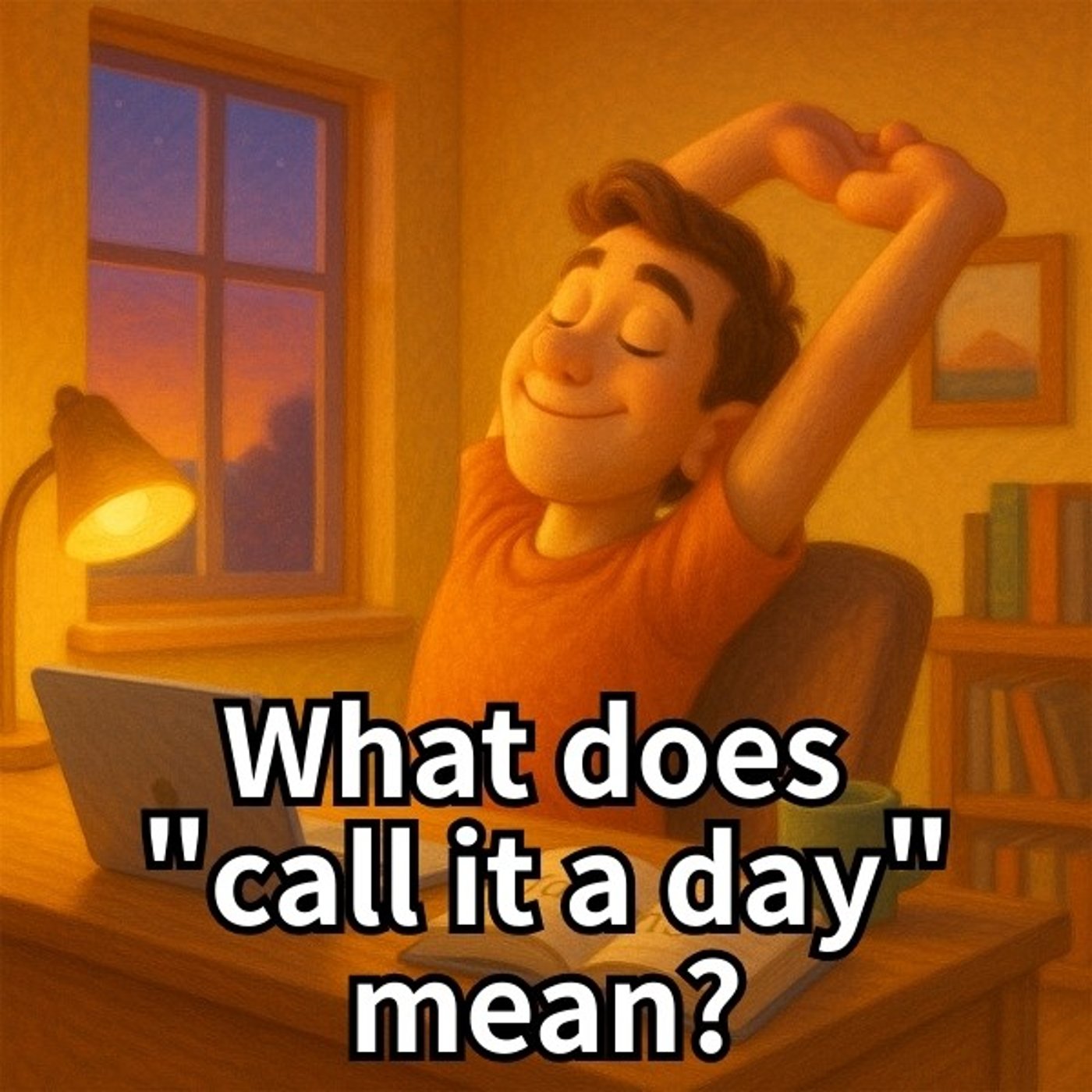 Call It a Day – Stop Working Idiom