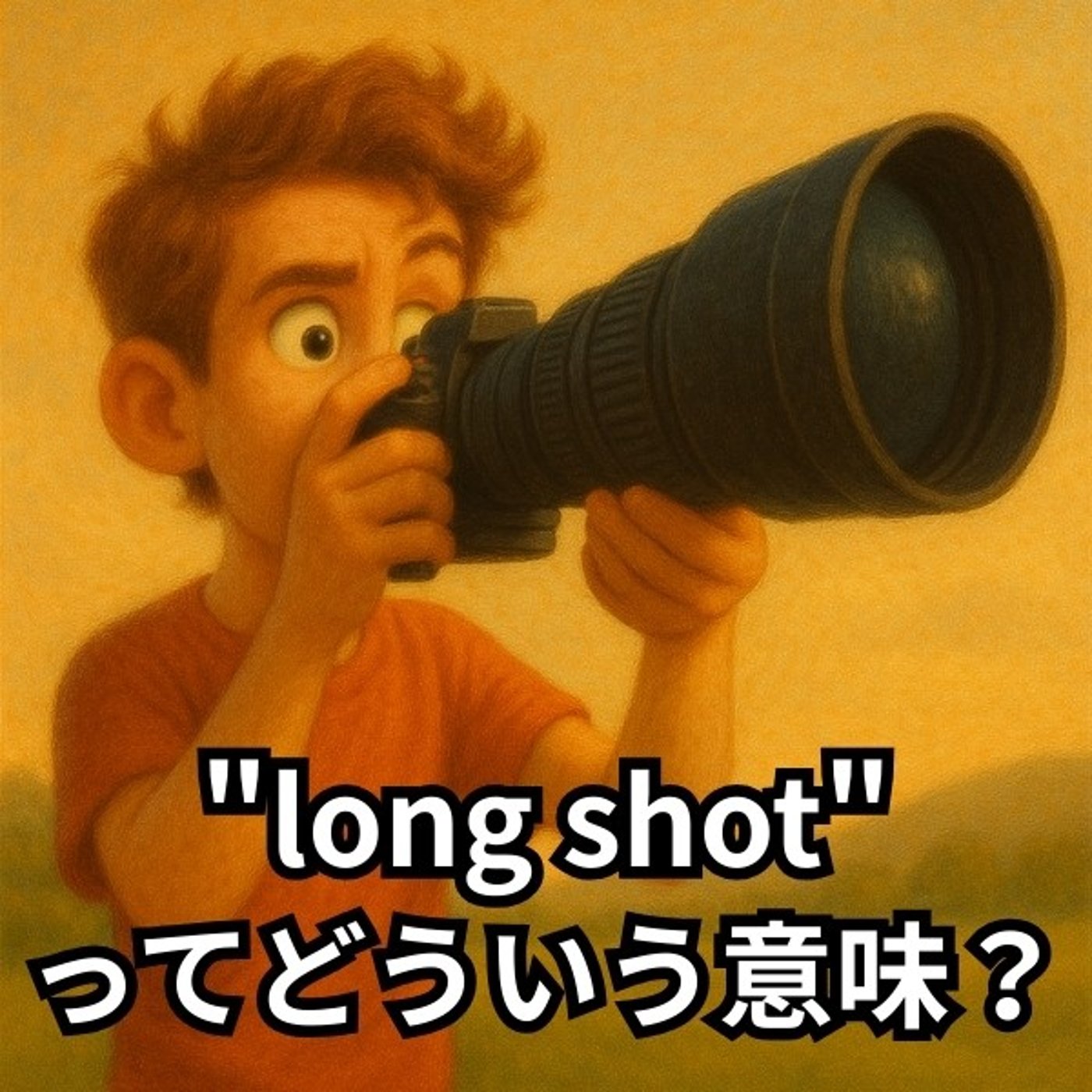 「可能性が低い挑戦」って英語でどう表現する？【イディオム解説】