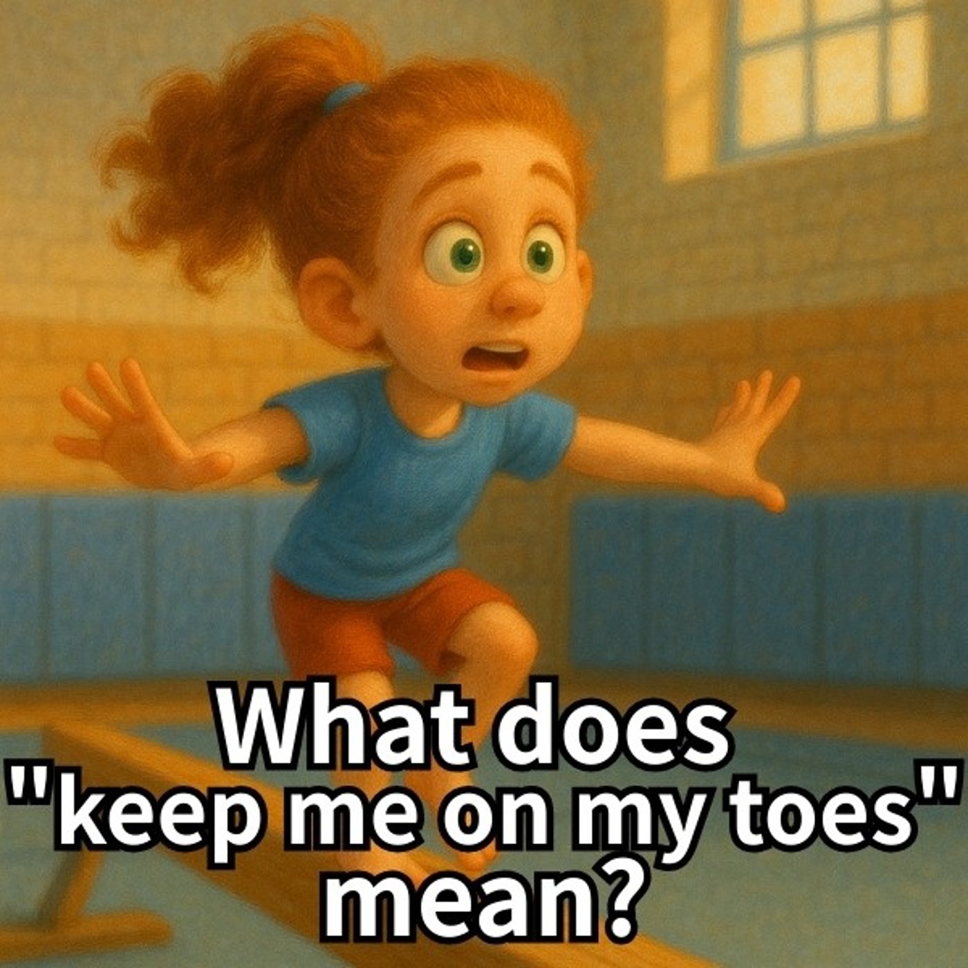 Keep Me on My Toes – Stay Alert Idiom