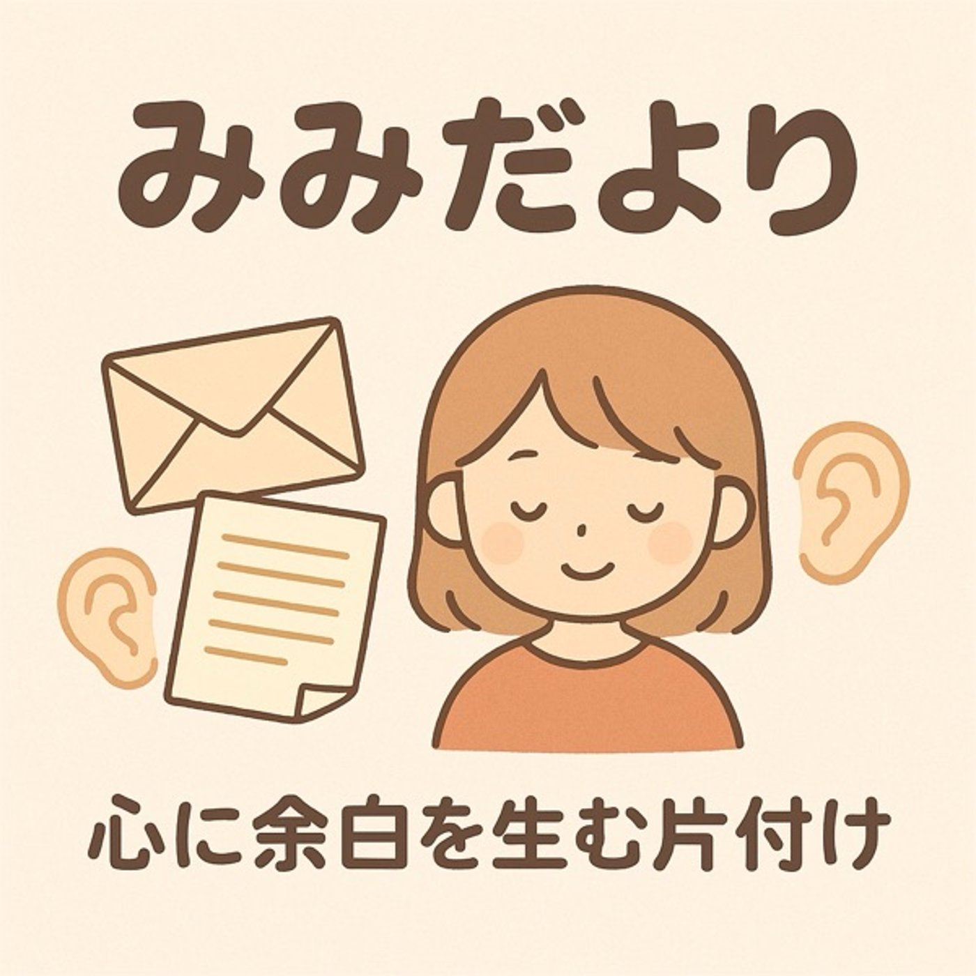 片付けが苦手なあなたへ【耳便り】 片付けが苦手なあなたへ【耳便り】