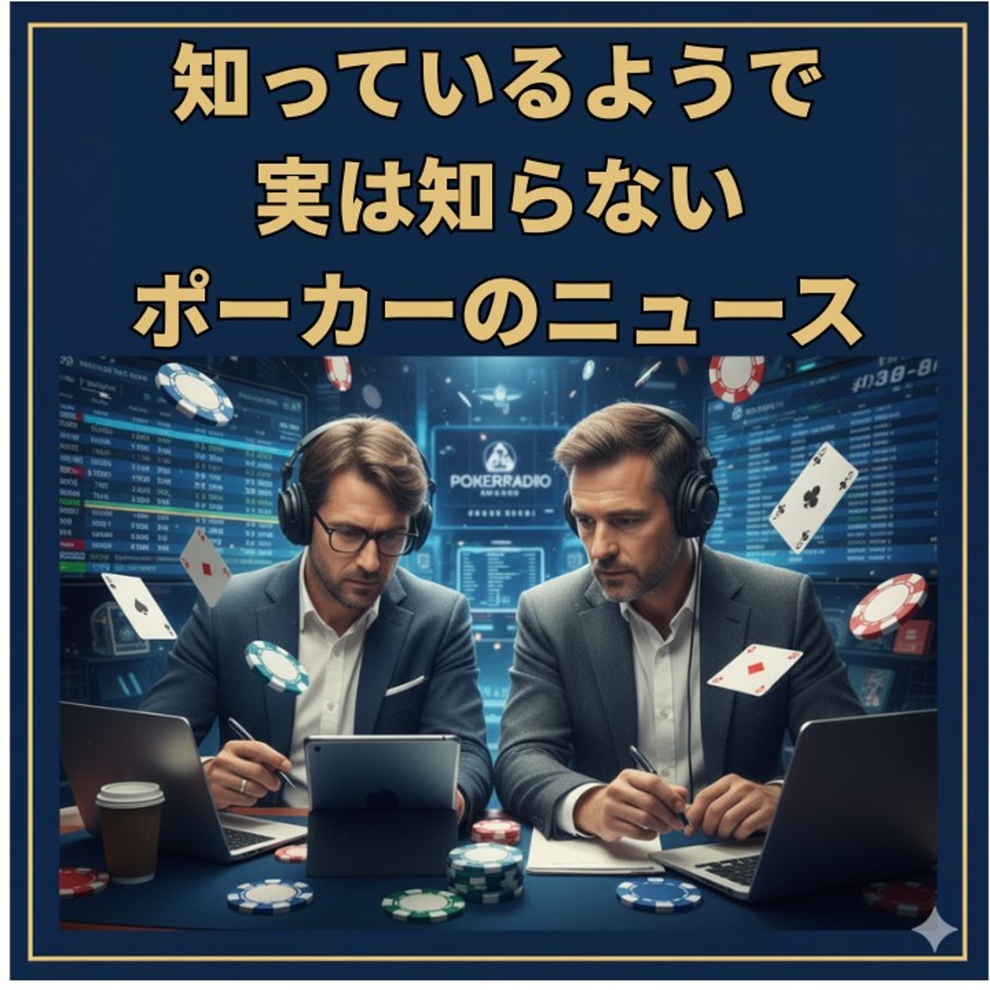 ポーカーラジオ#35 男性二人がポーカーのニュースをウォッチして情報強者となる