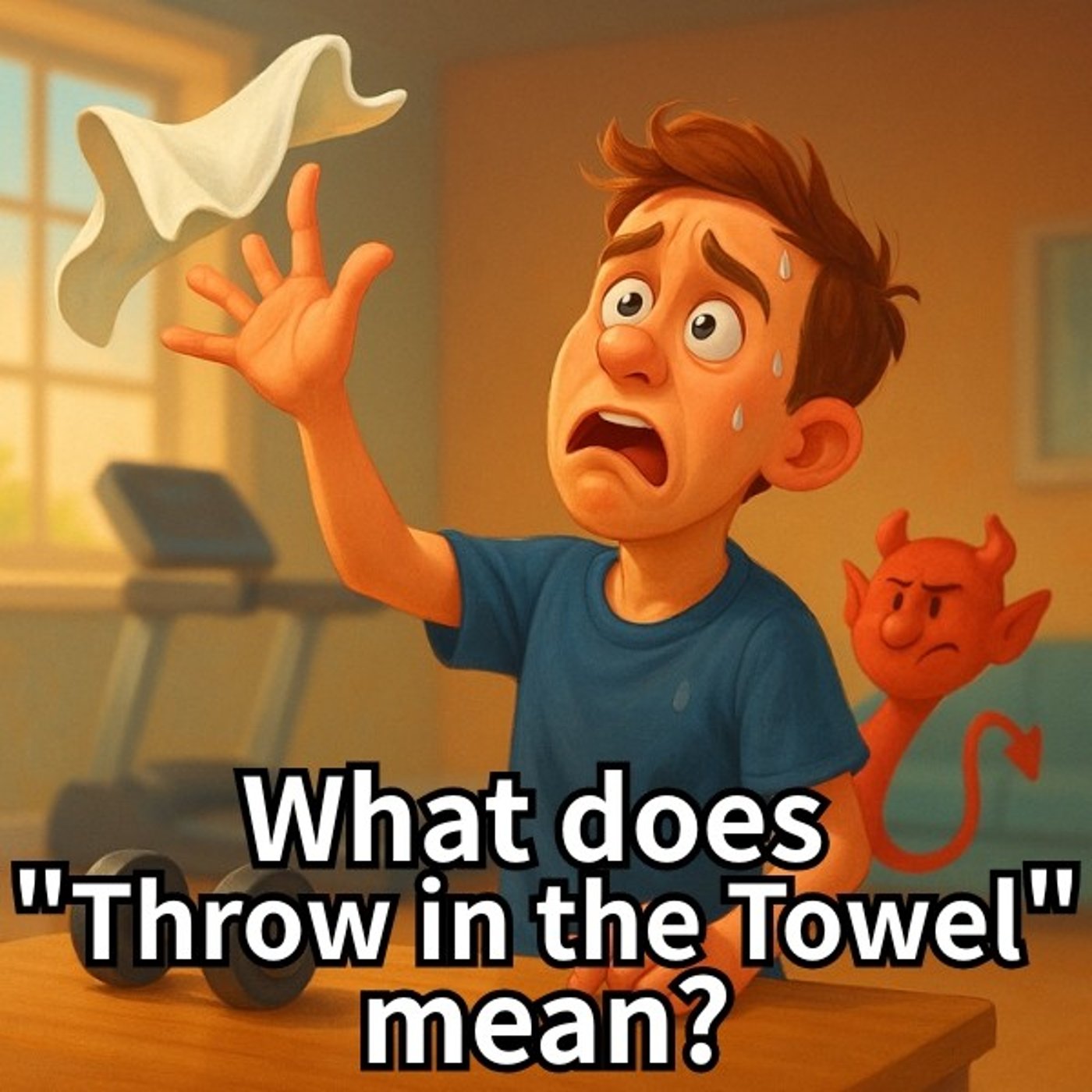 Throw in the Towel – Give Up Idiom