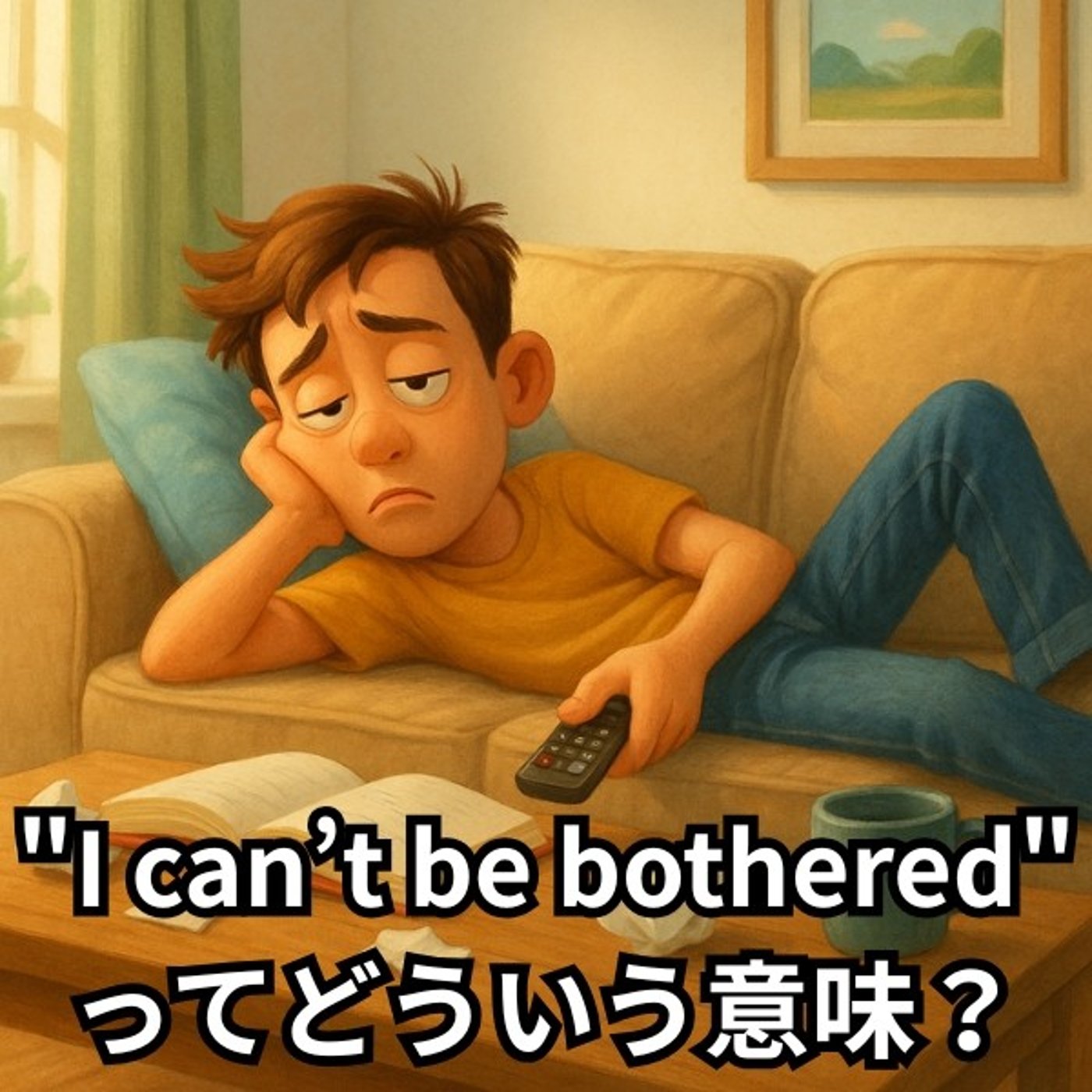 面倒くさい！って英語でどう表現する？【イディオム解説】