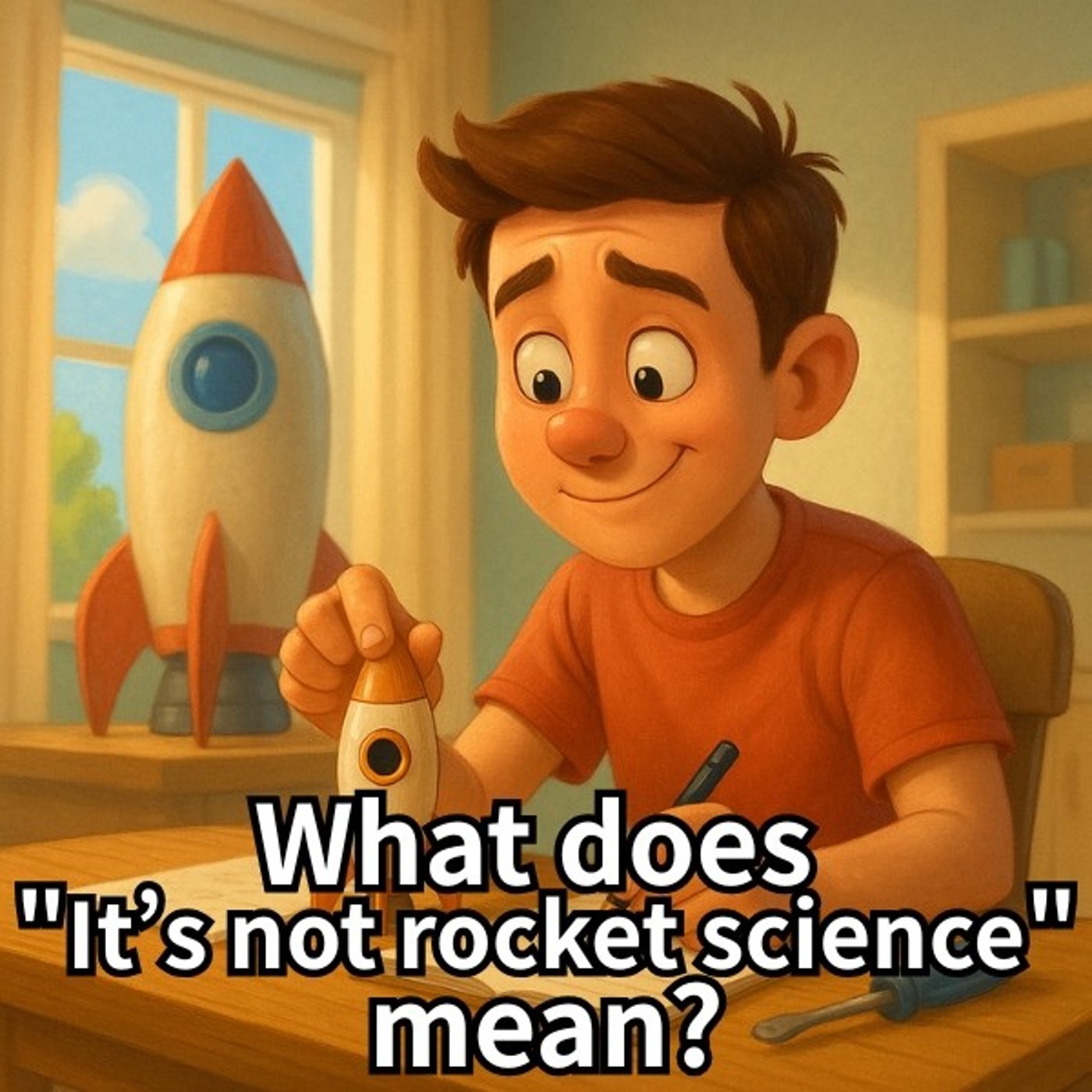 It’s Not Rocket Science – Simple Idiom