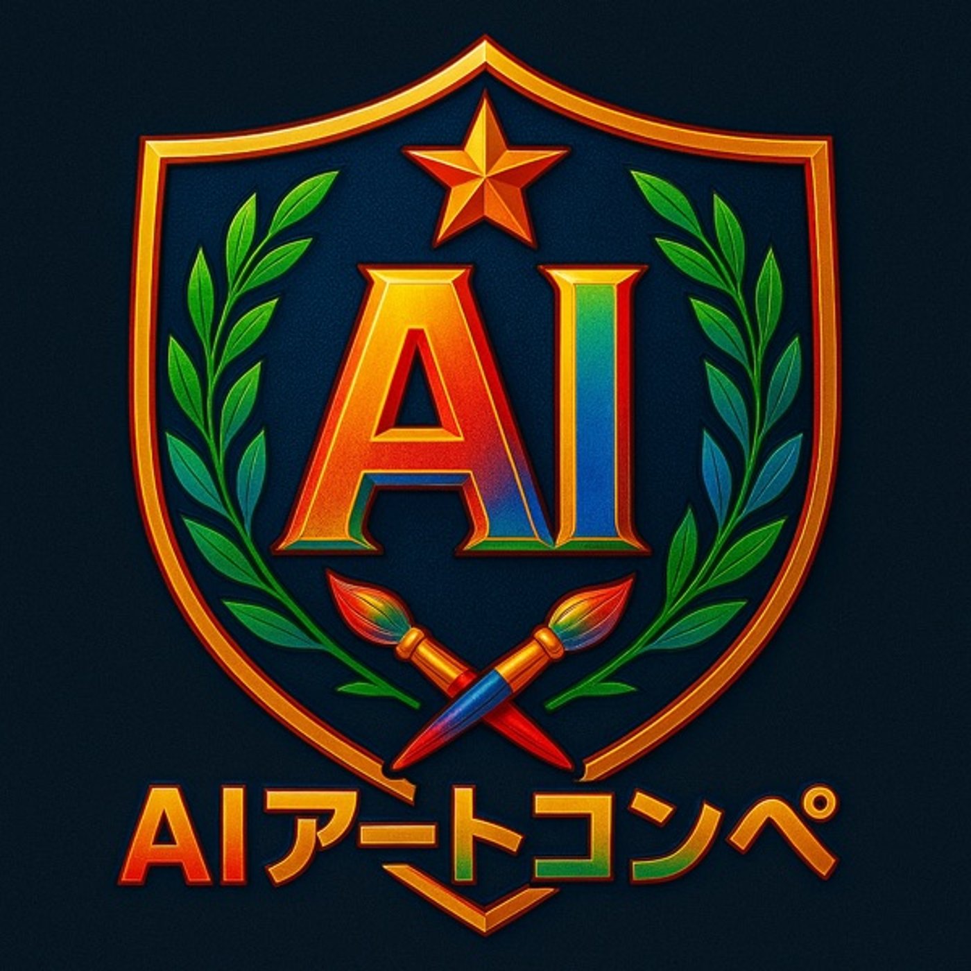 AIアートコンペ9月【赤✖️祈り】