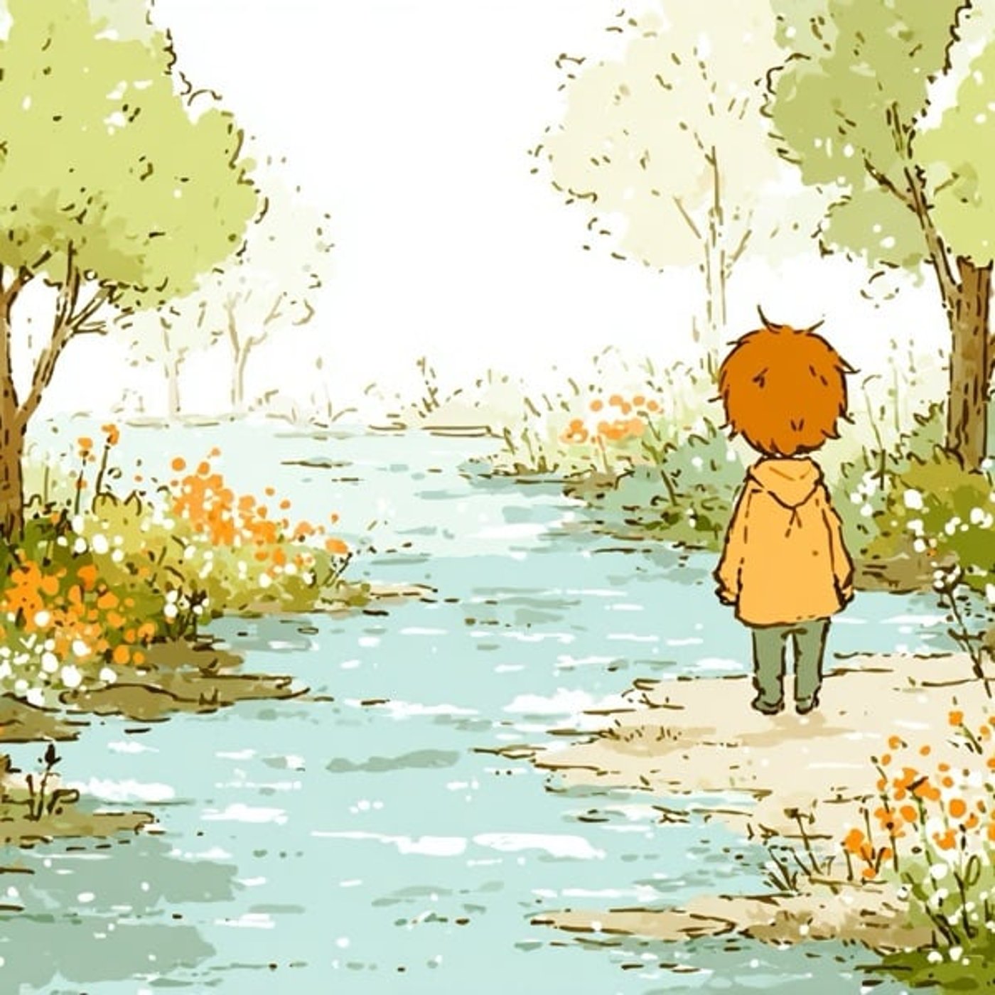 浅瀬の渡り方