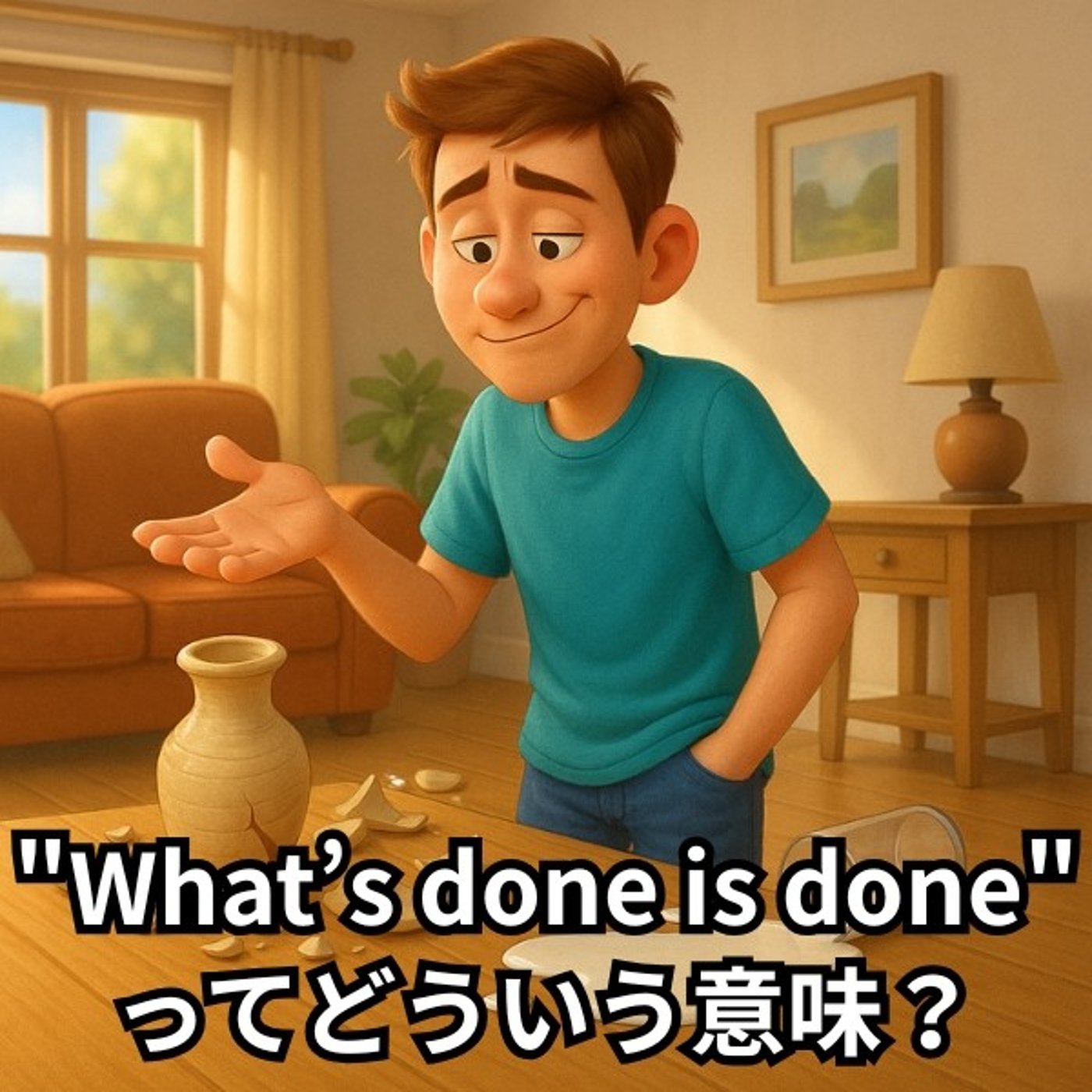 「終わったことは仕方ない」って英語でどう表現する？【イディオム解説】