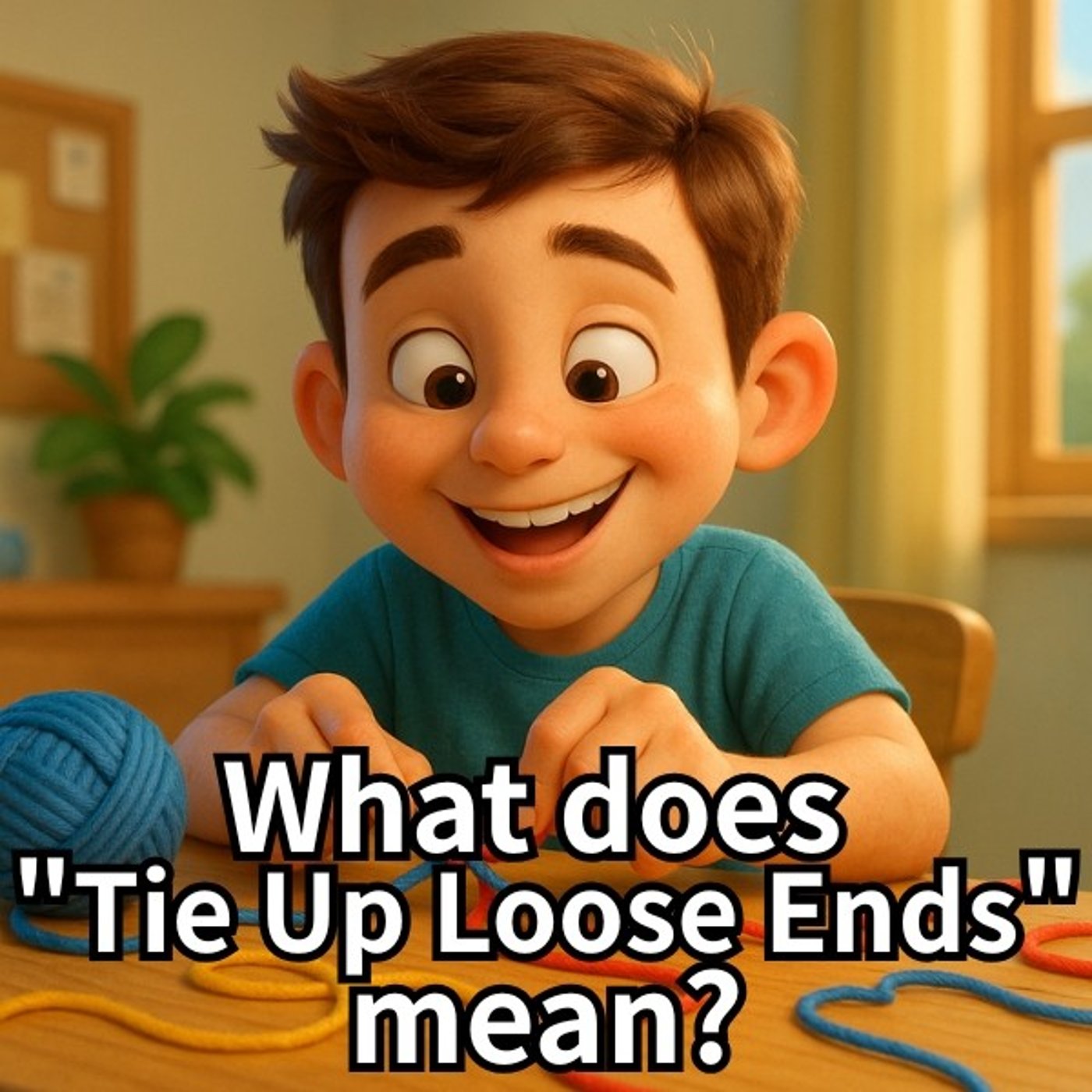 Tie Up Loose Ends – Finish Tasks Idiom