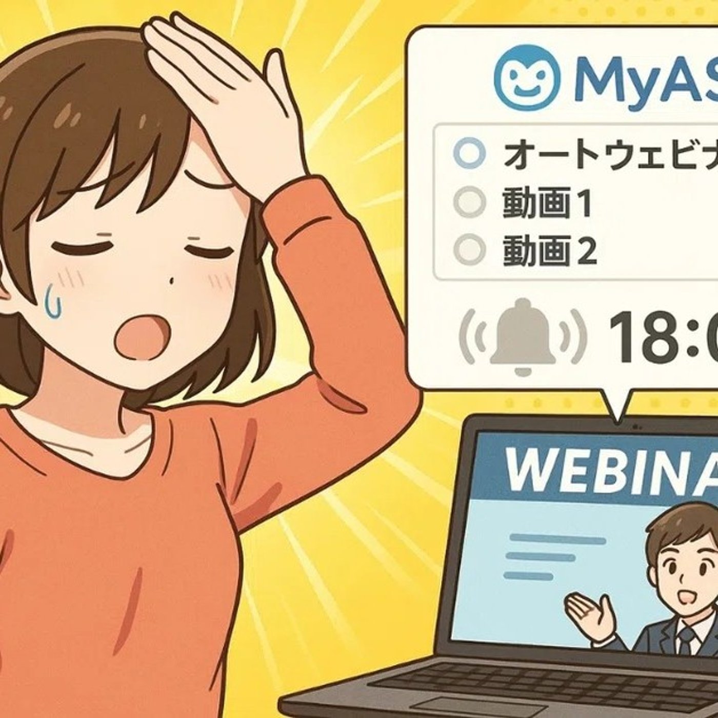 オートウェビナー視聴率を高める！LINE連携とインセンティブで「見逃し」を防ぐ episode artwork