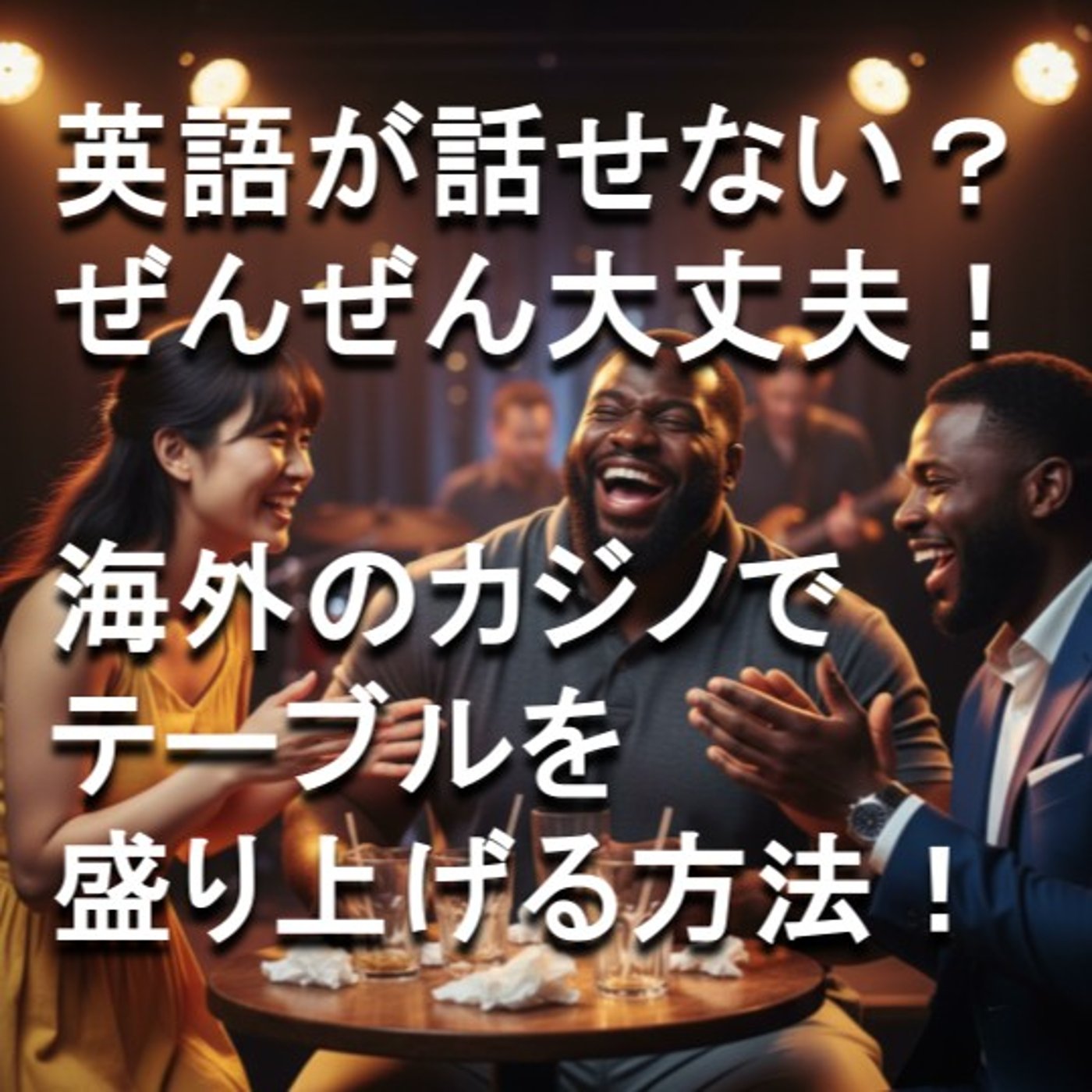 ポーカーラジオ#37 英語が話せなくてもテーブルの主役になる術を教えよう！