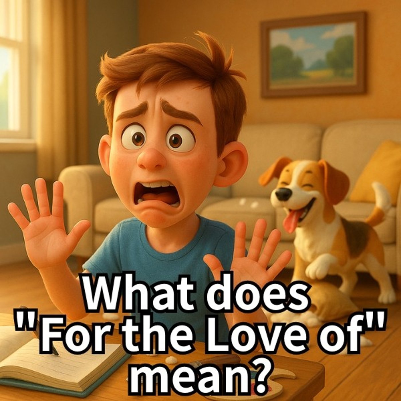 For the Love of – Strong Feeling Idiom