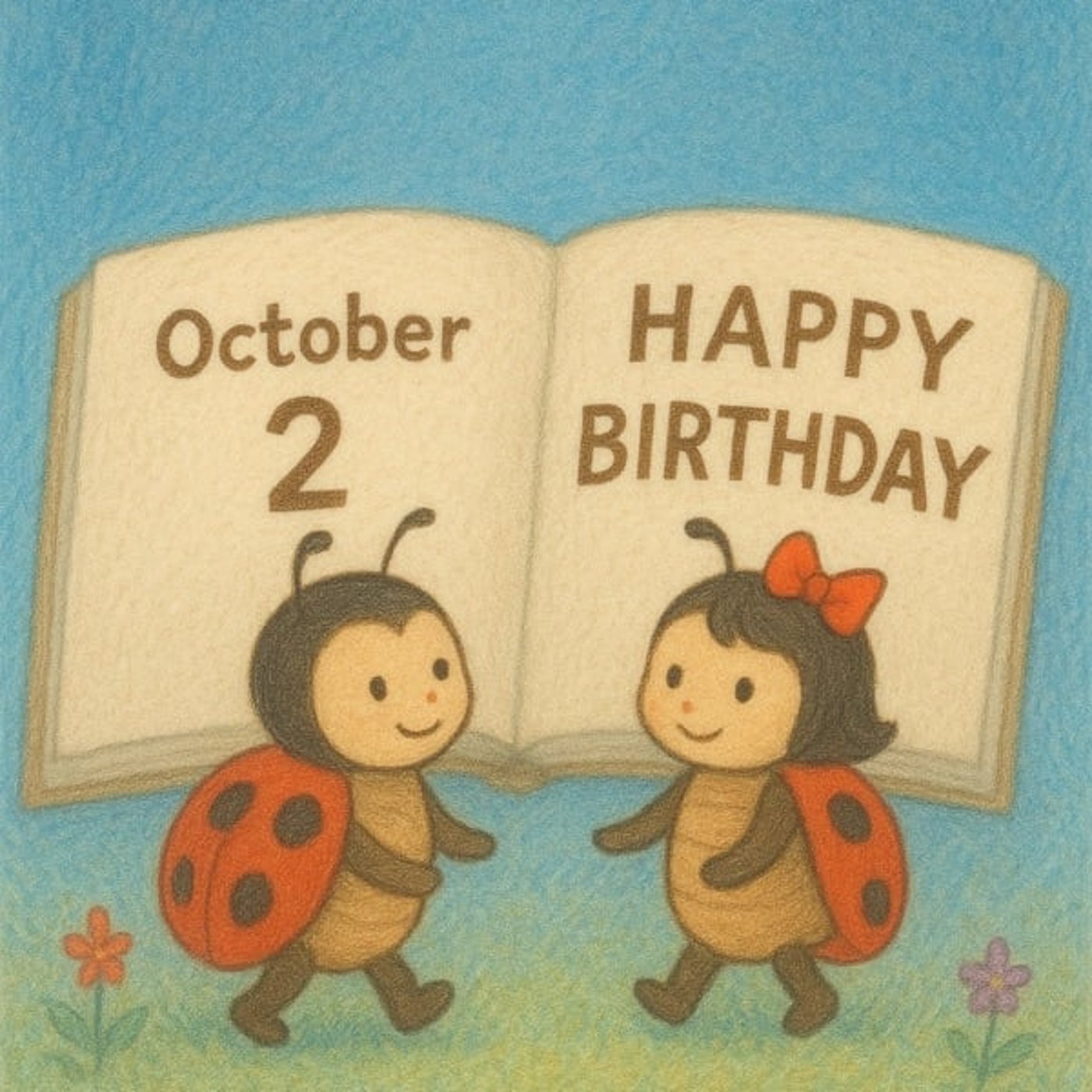 #1118🎂「Happy Birthday to me!」🐞🐞