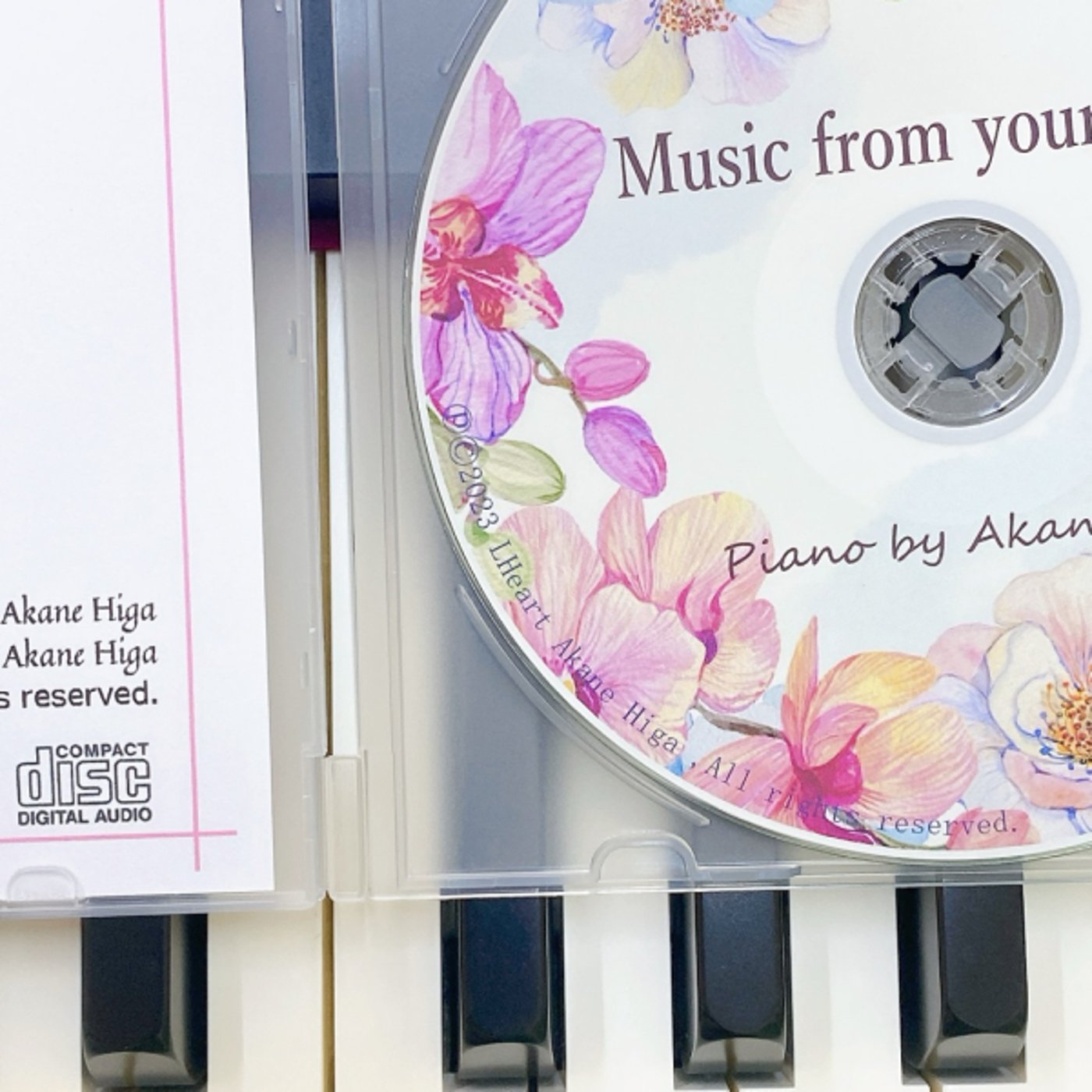 #738 比嘉あかね　心を整える朝のヒーリングピアノ 音の処方箋が見せる世界