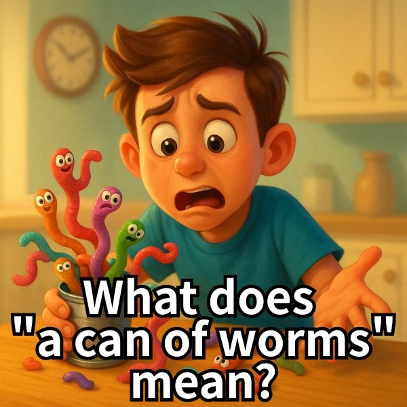 A Can of Worms – Messy Problem Idiom