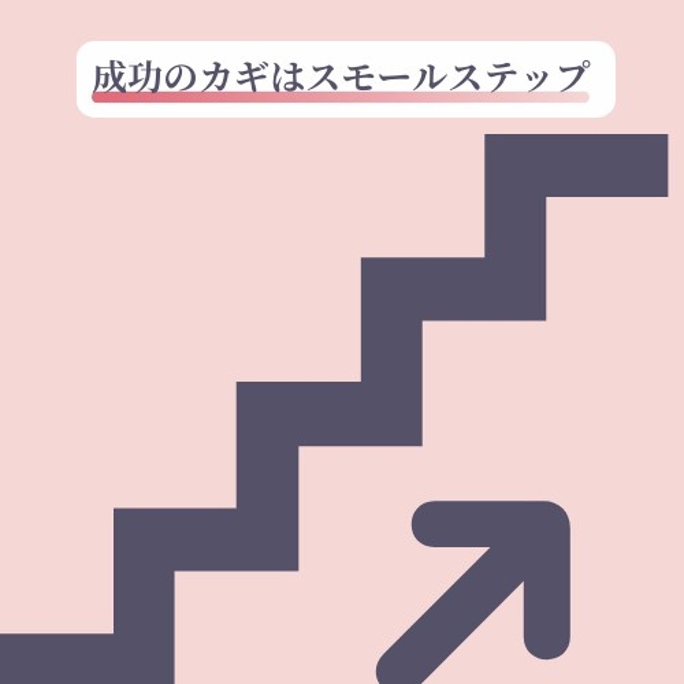 #1505【コツ】スモールステップが成功のカギ
