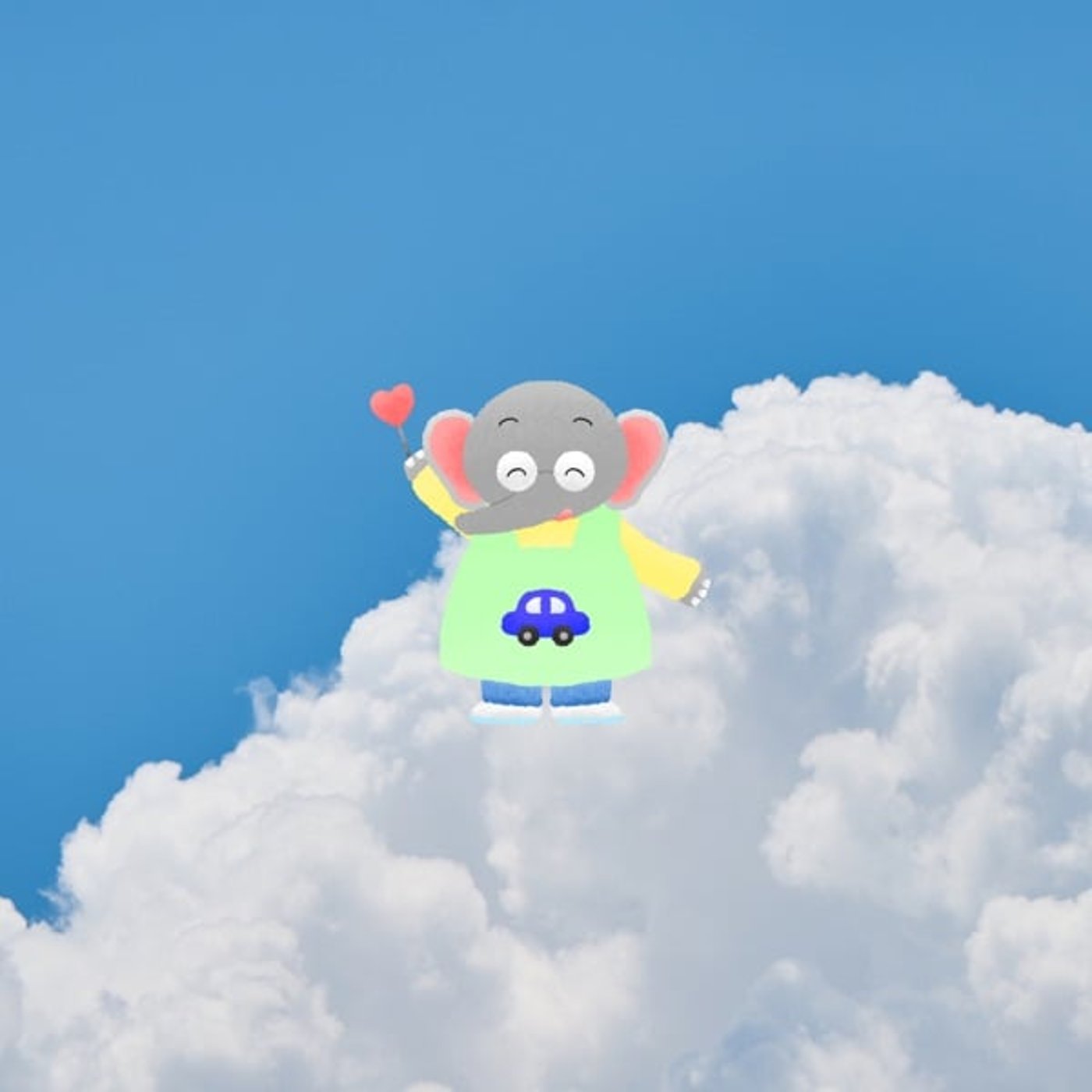 エレファント先生のカラーセラピースカイブルー🩵