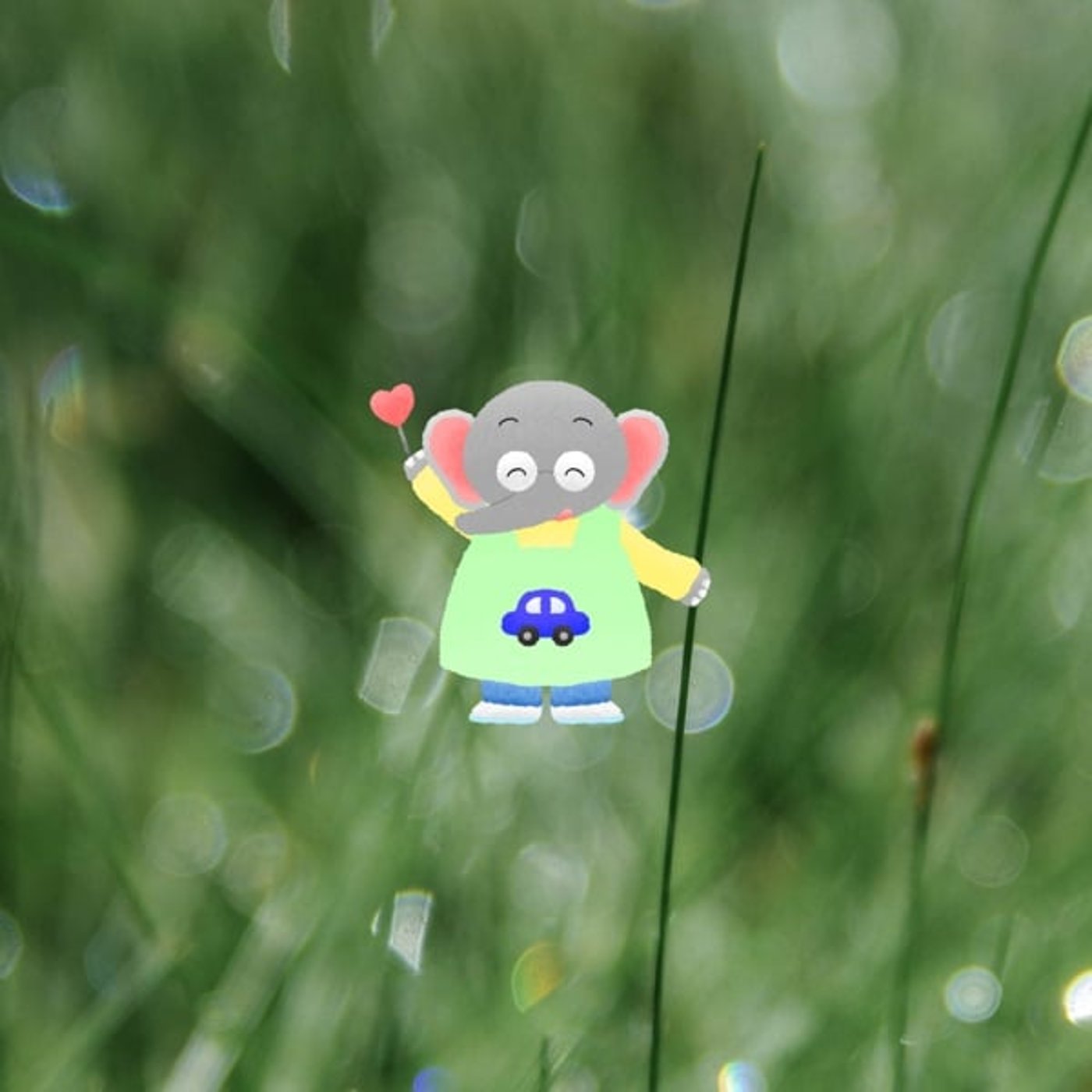 エレファント先生のカラーセラピーグリーン💚