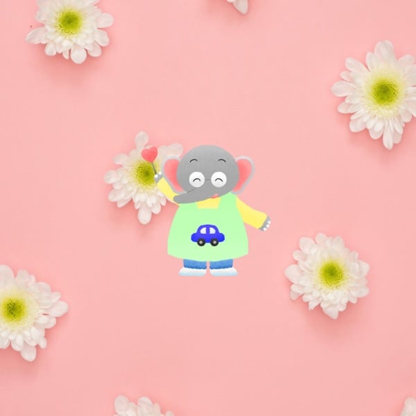 エレファント先生のカラーセラピー🩷ピンク🩷 エレファント先生のカラーセラピー🩷ピンク🩷