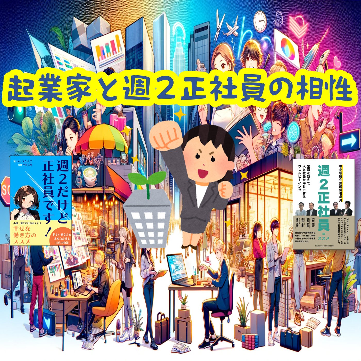 起業創業と週２正社員の相性はいい！ episode artwork
