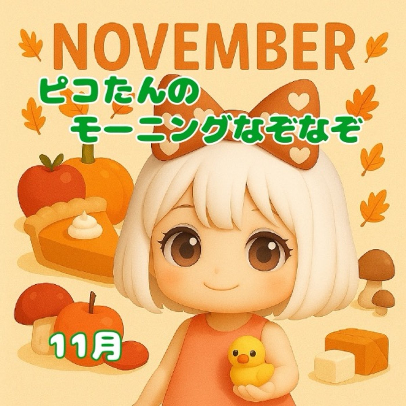 《ピコたんのモーニングなぞなぞ》11/27 episode artwork
