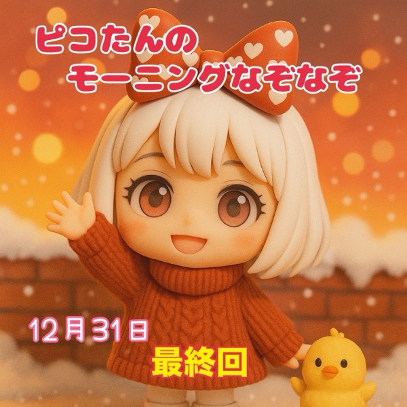 《ピコたんのモーニングなぞなぞ》12/31最終回 episode artwork