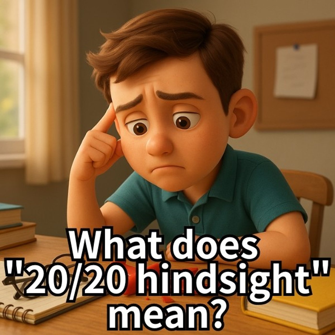 20/20 Hindsight – Looking Back Idiom