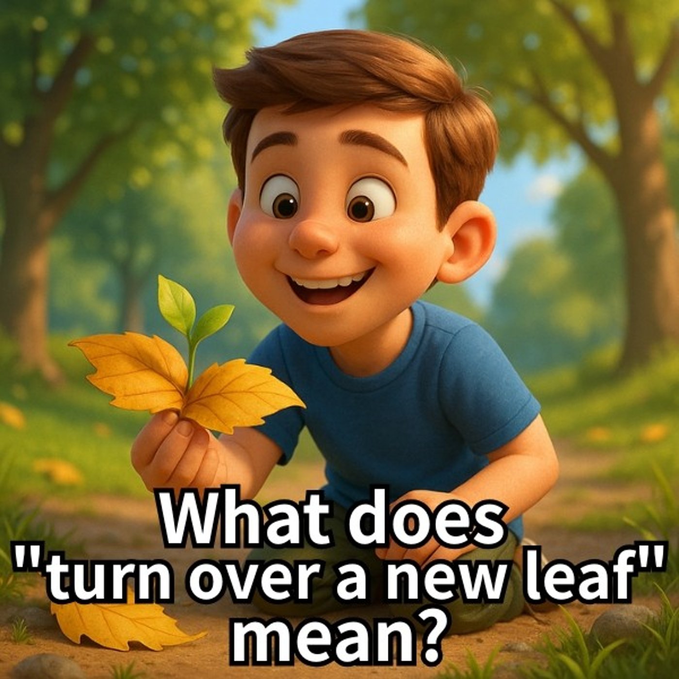 Turn Over a New Leaf – Change Idiom