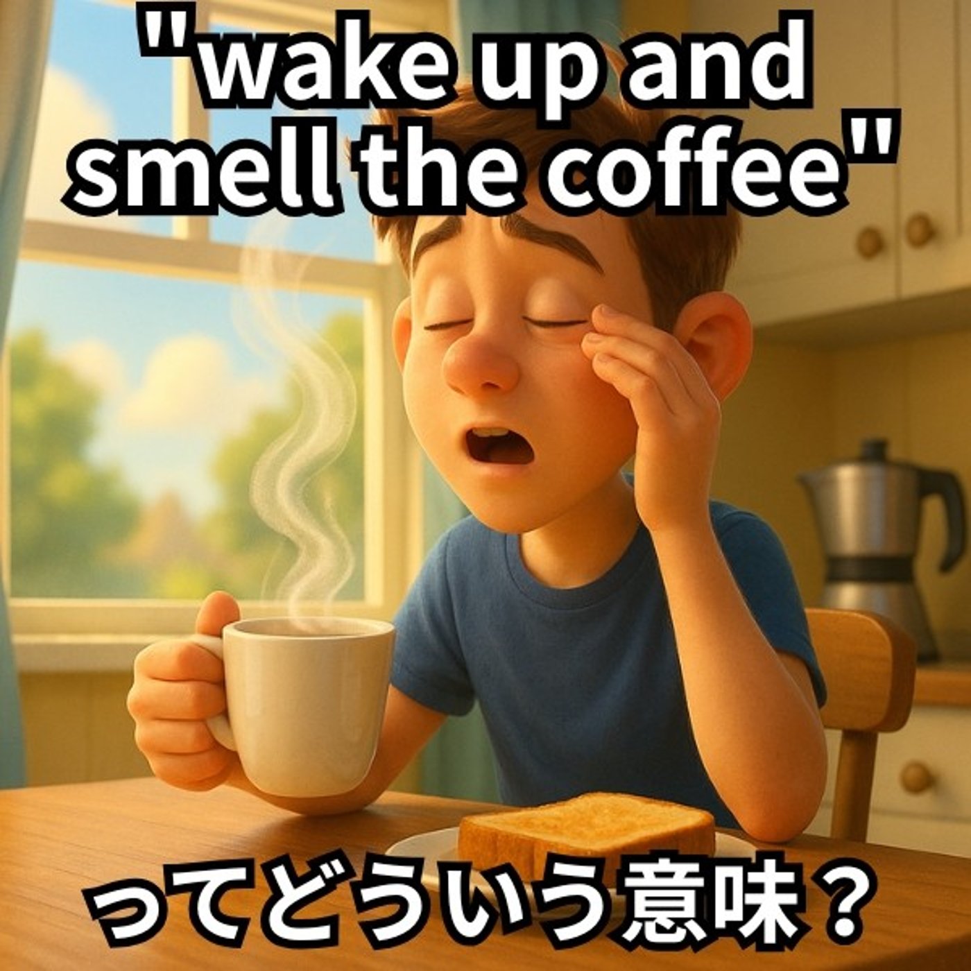 現実を見ろ！って英語でどう表現する？【イディオム解説】