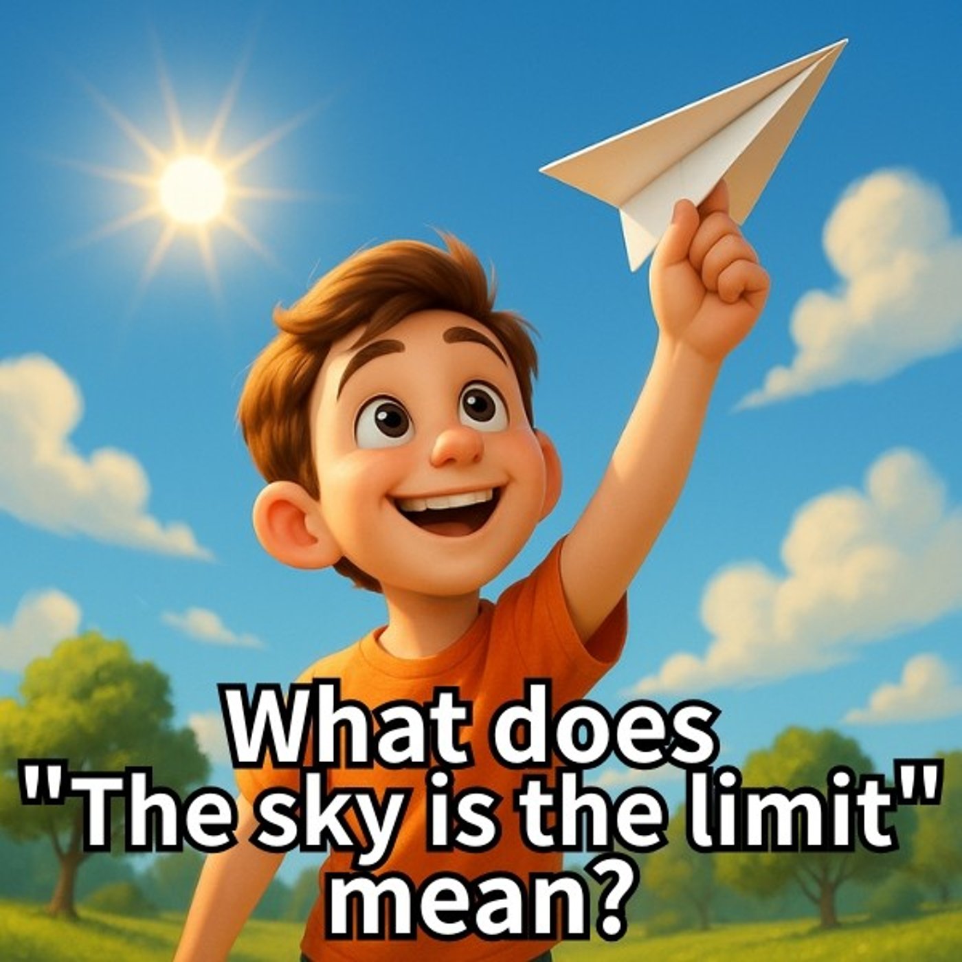 The Sky Is the Limit – Possibility Idiom