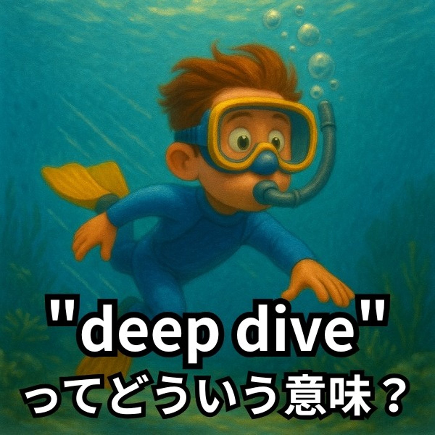 「徹底的に掘り下げる」って英語でどう表現する？【イディオム解説】