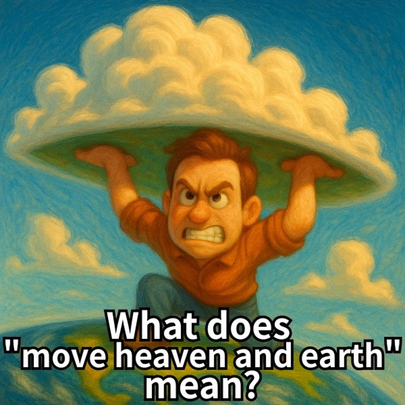 Move Heaven and Earth – Try Hard Idiom