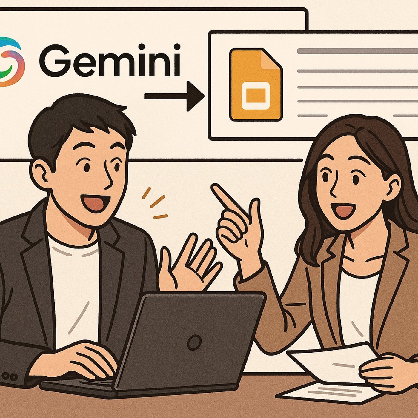 GeminiがGoogleスライドを直接生成！資料作成の効率を劇的に変える新機能 episode artwork