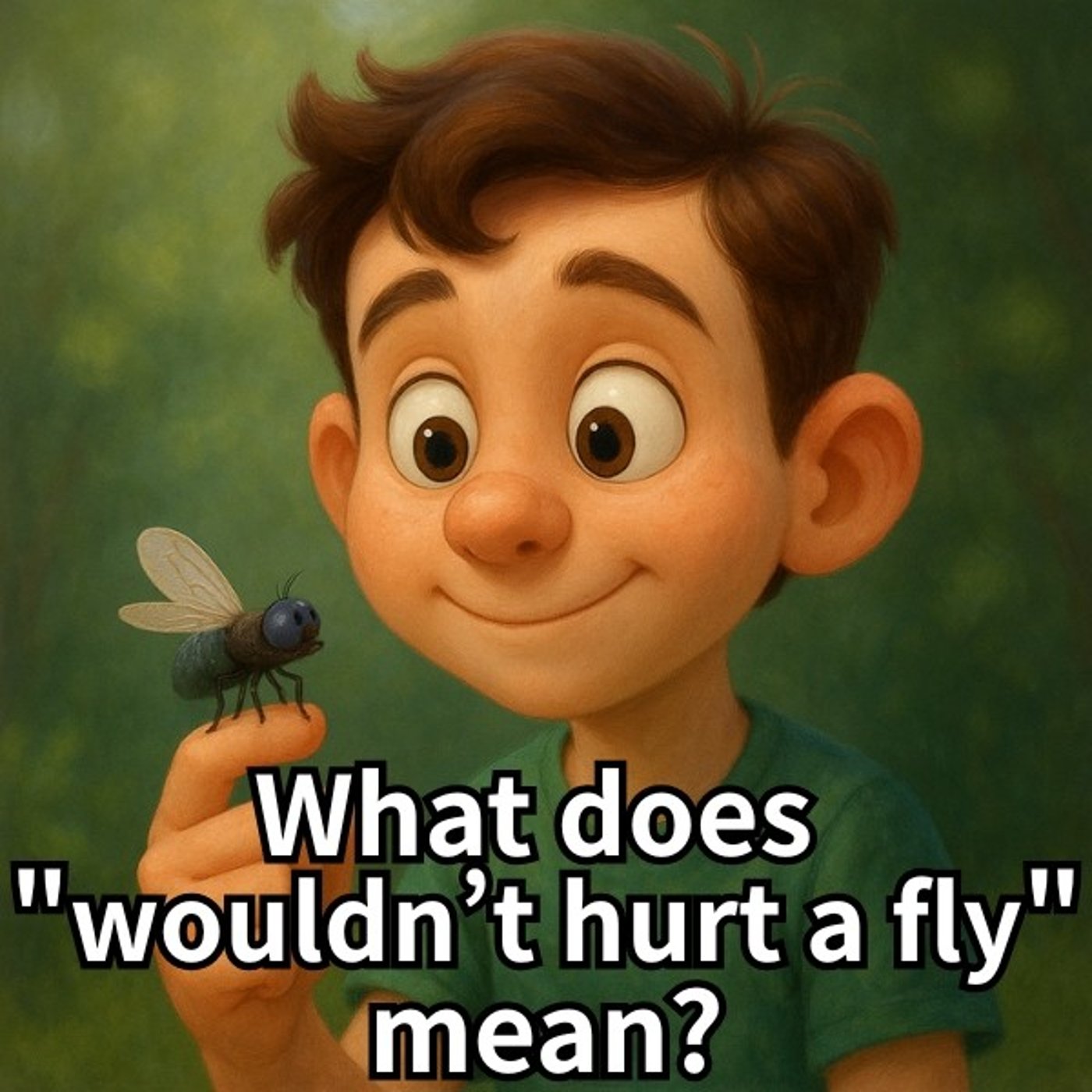 Wouldn’t Hurt a Fly – Gentle Idiom