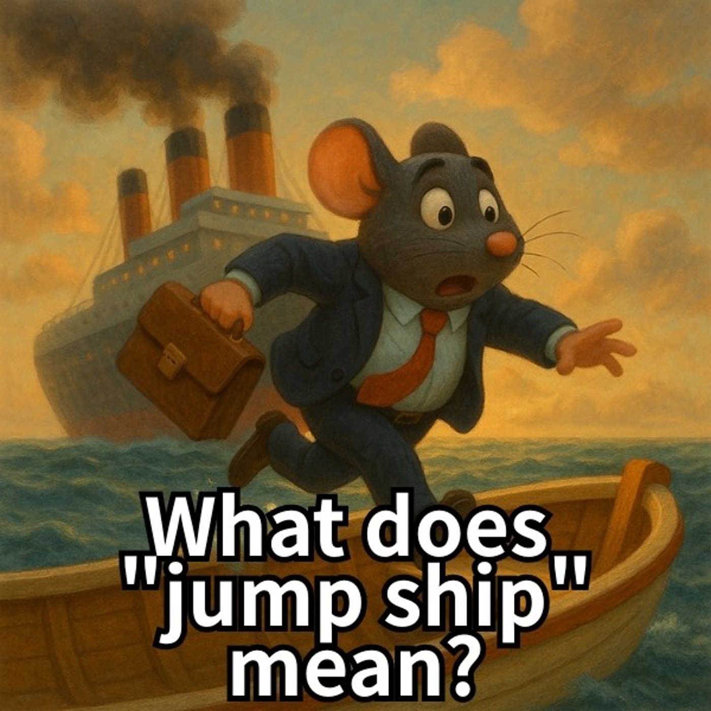 Jump Ship – Quit Idiom