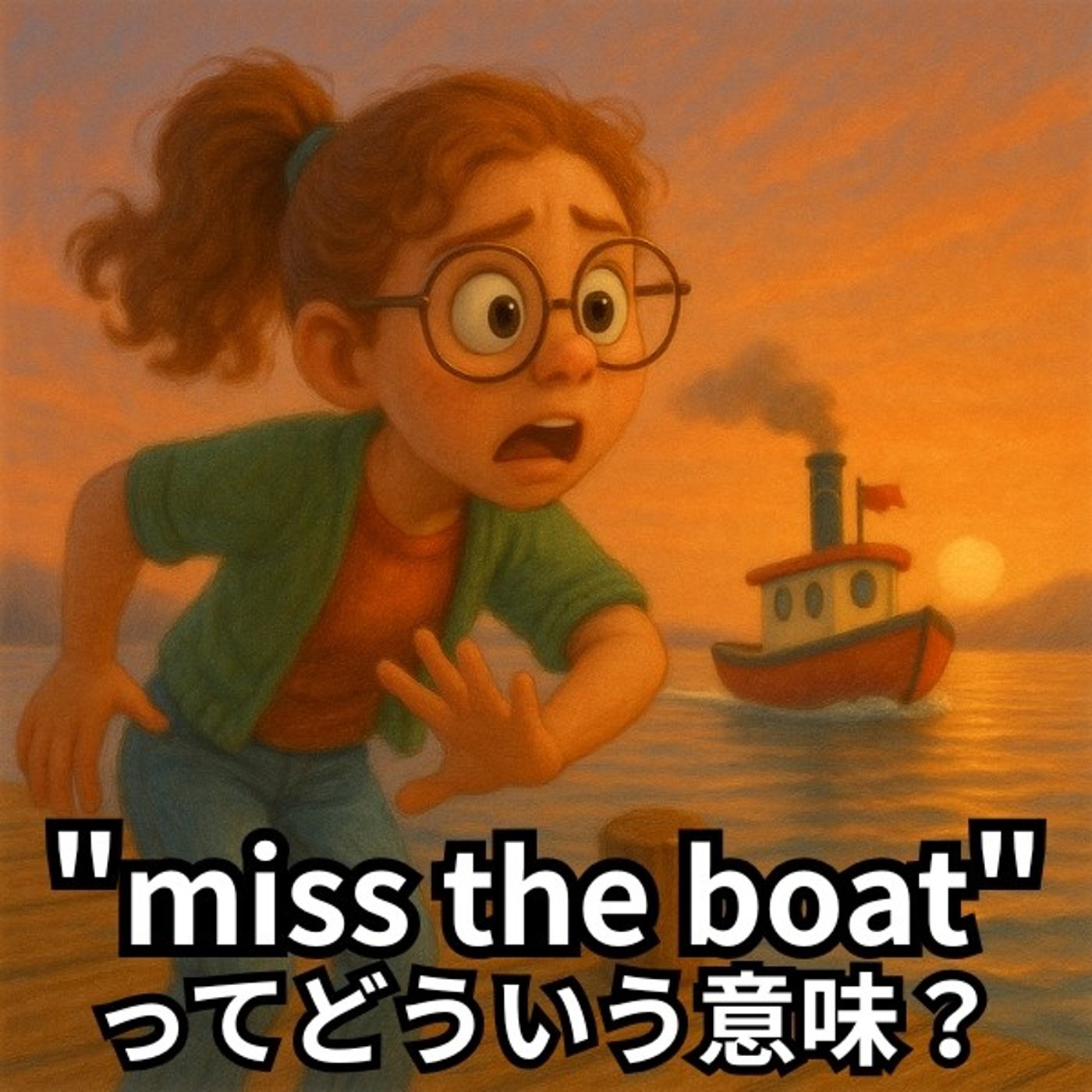 チャンスを逃す！って英語でどう表現する？【イディオム解説】