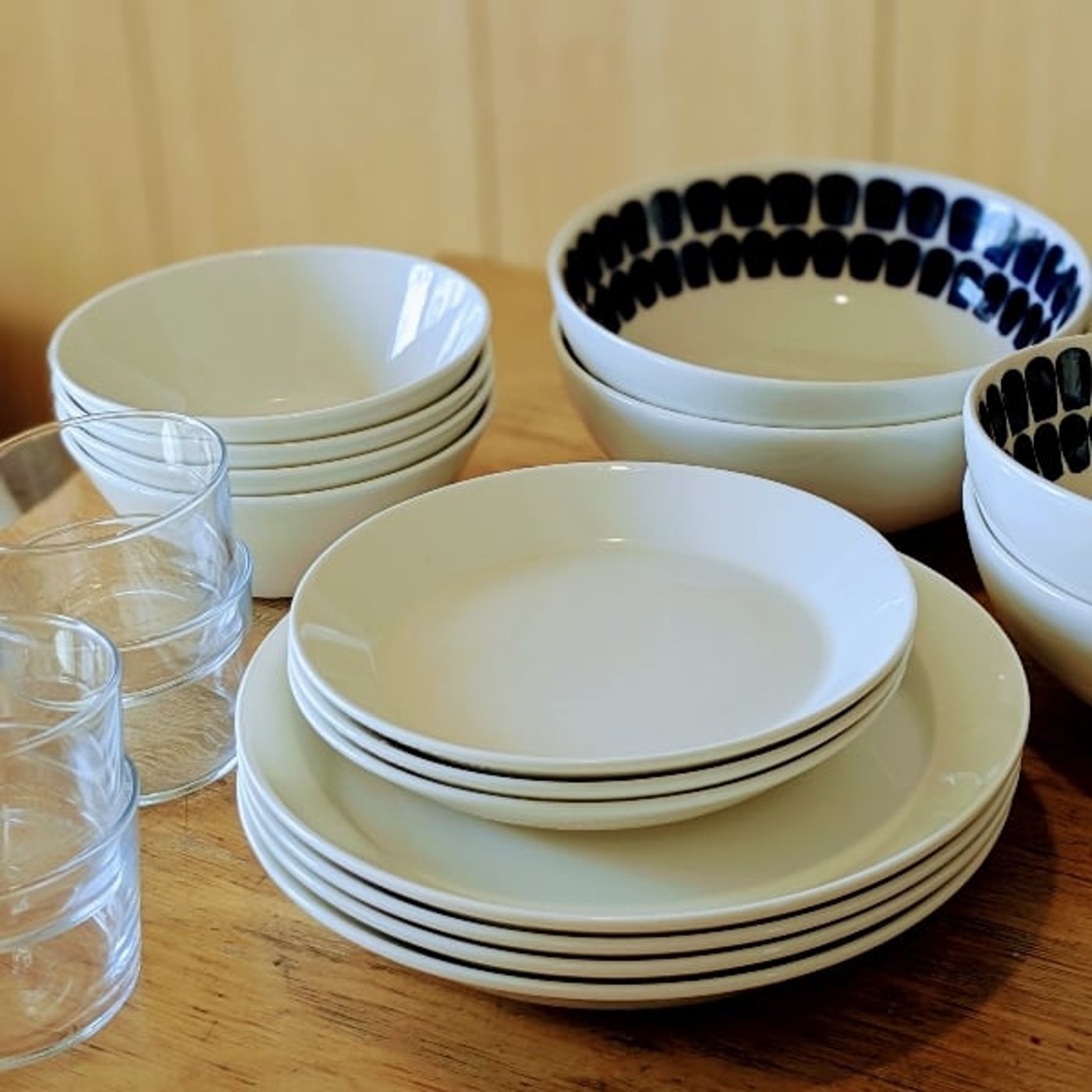 私にちょうどいい。お皿の枚数🍽️ 私にちょうどいい。お皿の枚数🍽️