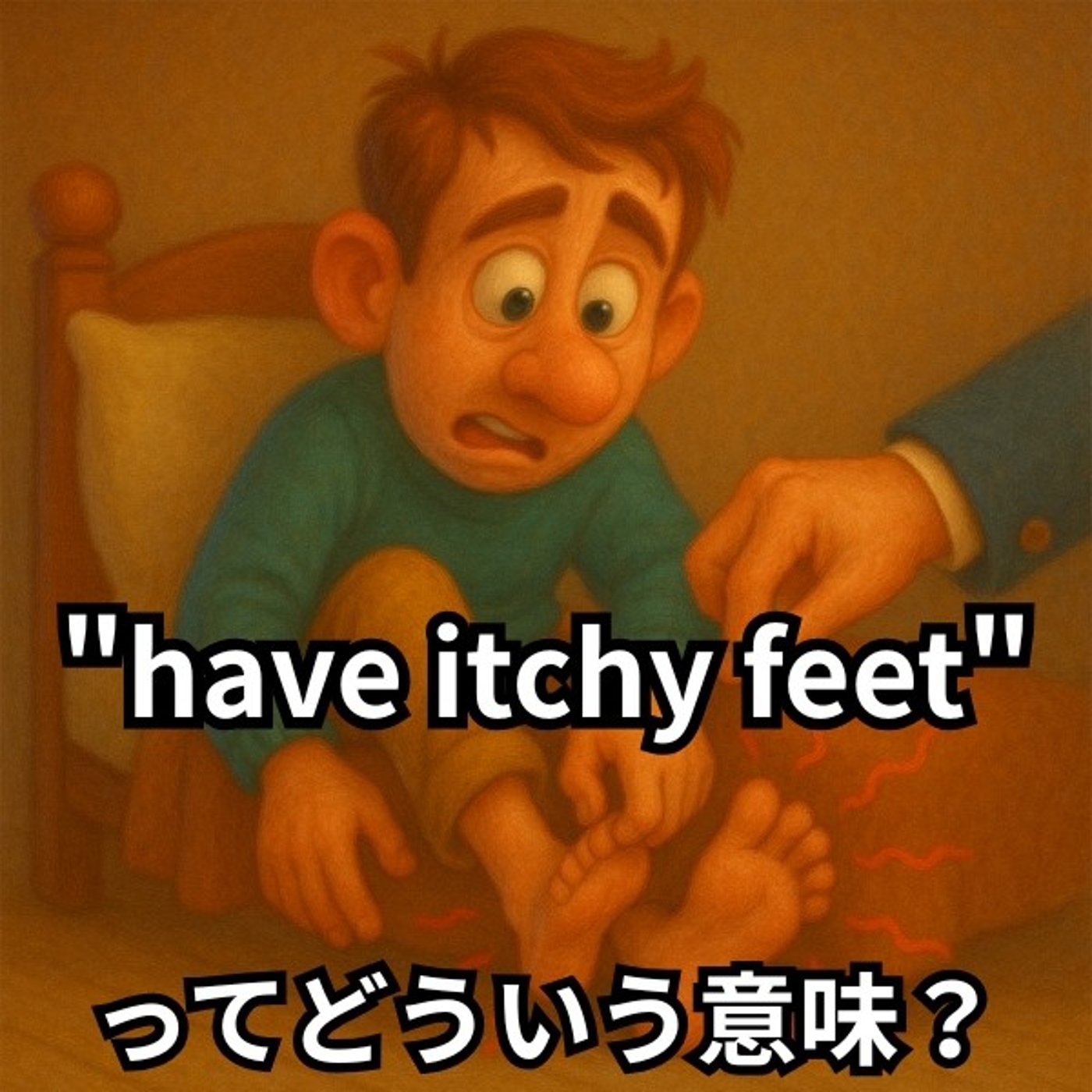 じっとしていられない！って英語でどう表現する？【イディオム解説】