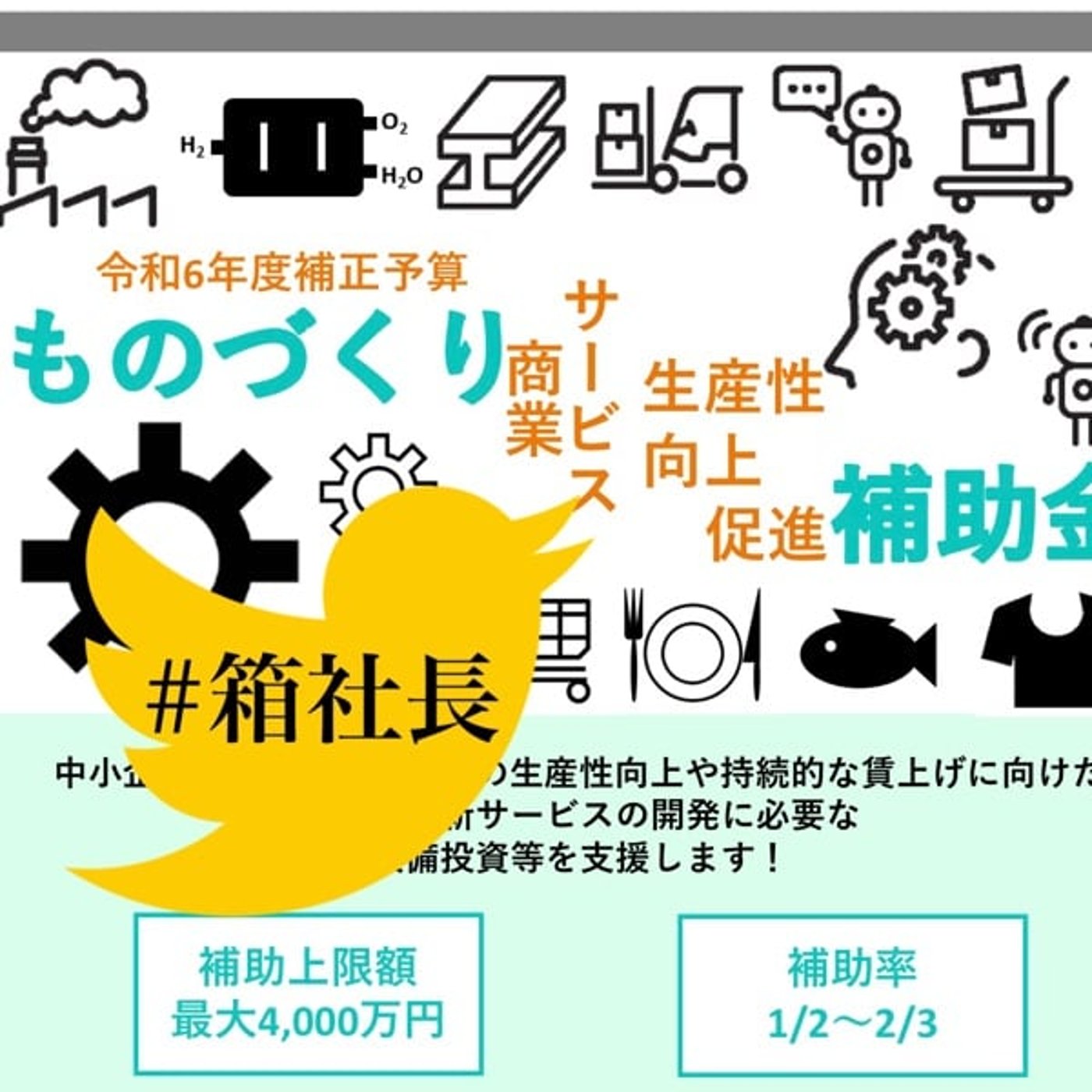 #箱877.まだ間に合う！ものづくり補助金！徹底解説SP！
