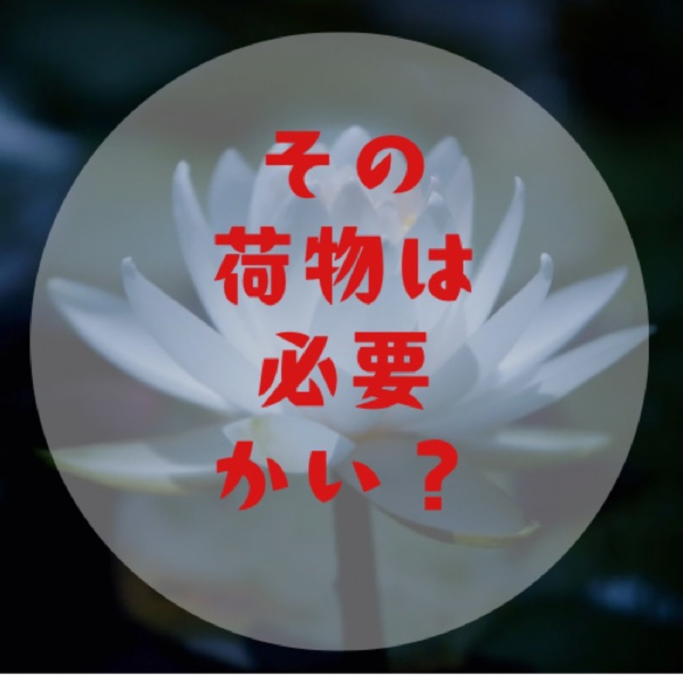 #027 【止まるといらんもん落ちる〜頭の固さを和らげ直感を取り戻す〜】 episode artwork