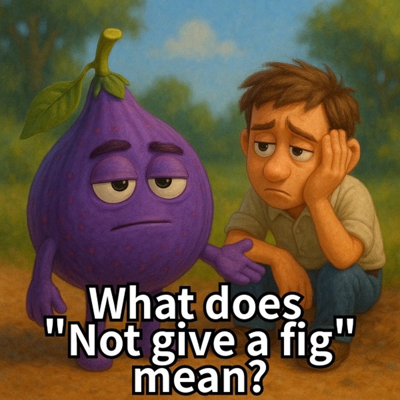 Not Give a Fig – Not Care