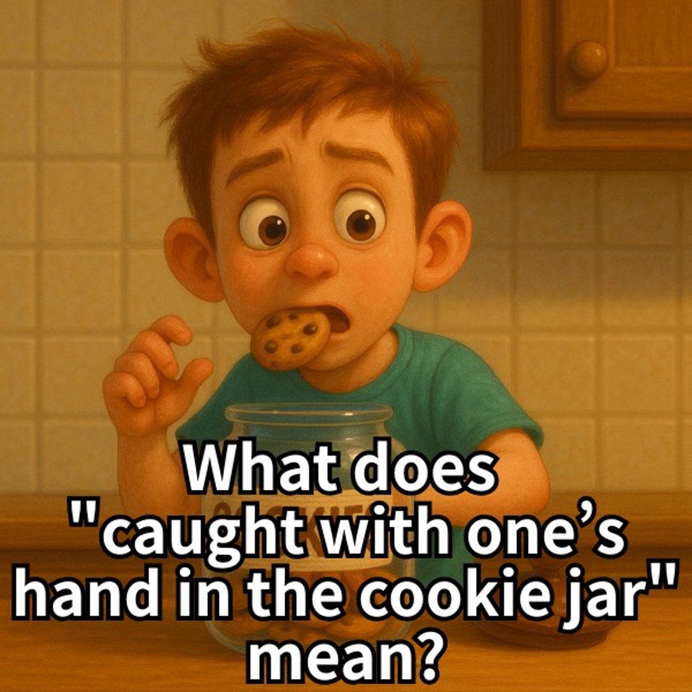 Caught with Hand in the Cookie Jar