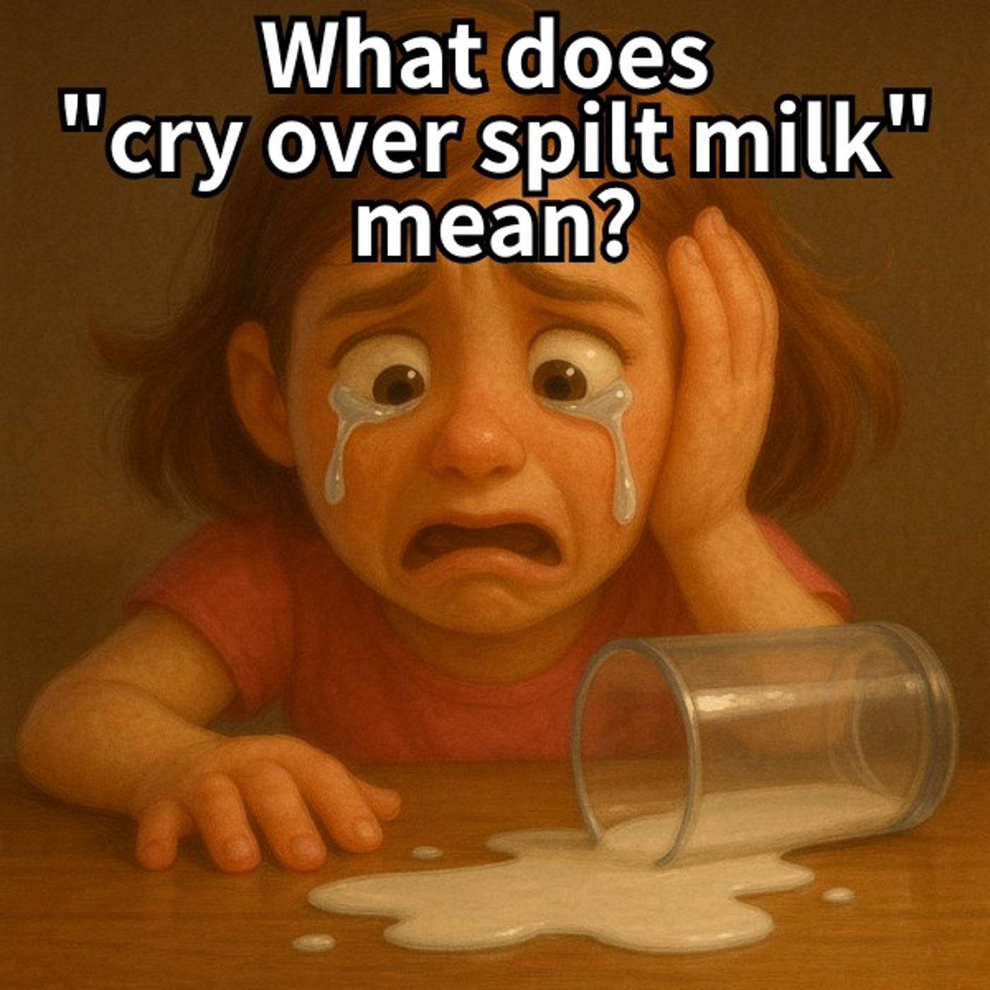 Cry Over Spilt Milk – Regret