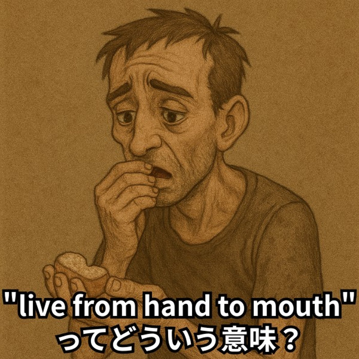 「その日暮らし」って英語でどう表現する？【イディオム解説】