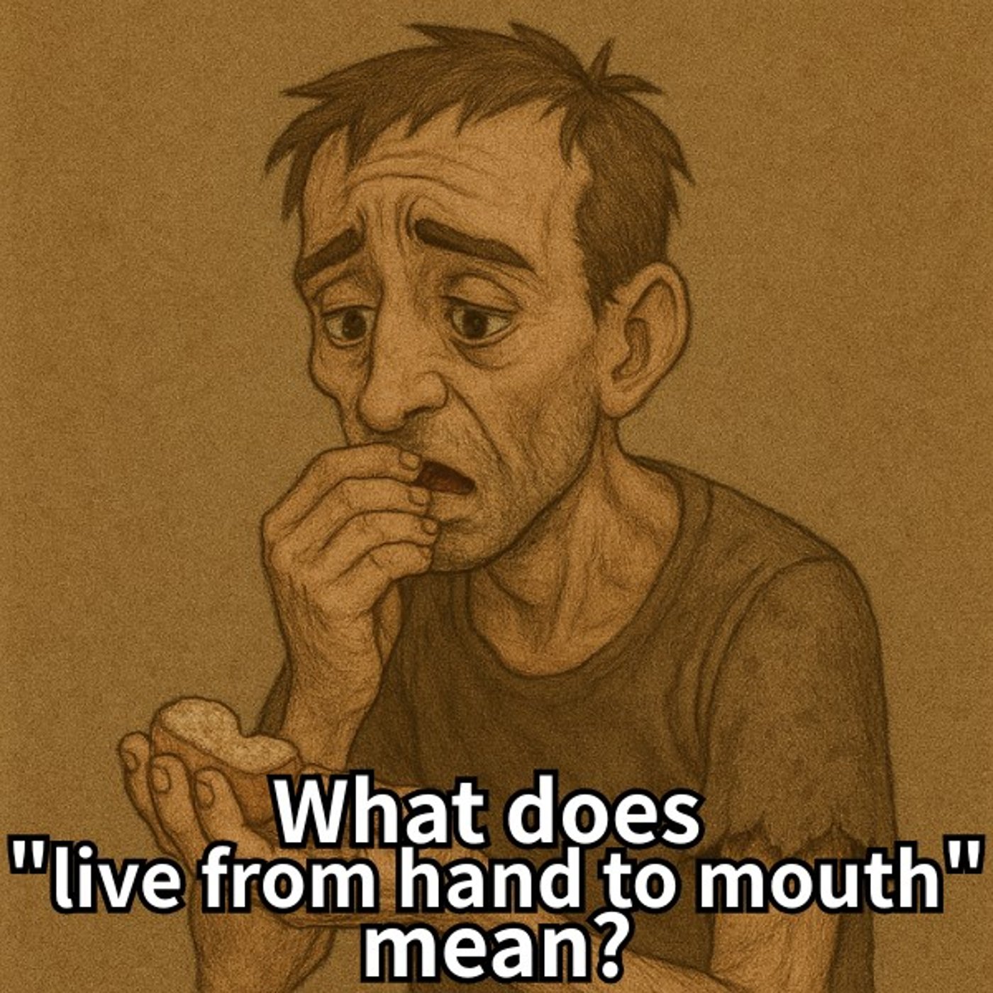 Live from Hand to Mouth – Barely Get By