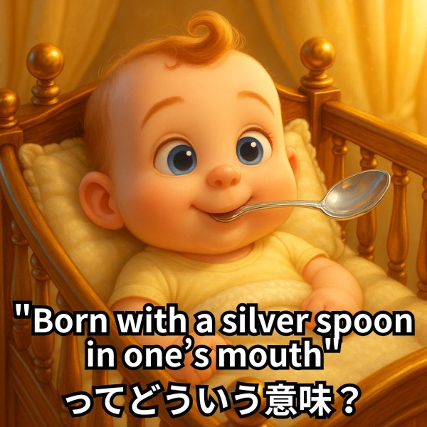 「お坊ちゃん育ち」って英語でどう表現する？【イディオム解説】