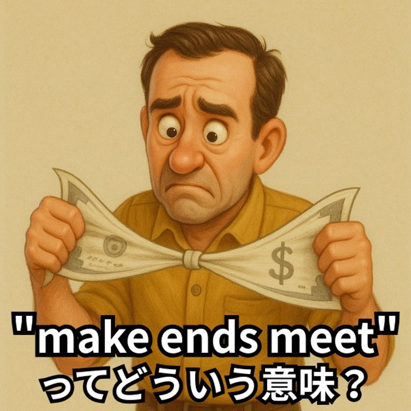 「生活費をなんとかやりくりする」って英語でどう表現する？【イディオム解説】